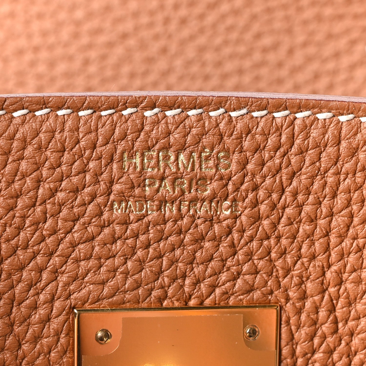 Togo Birkin 30 Gold