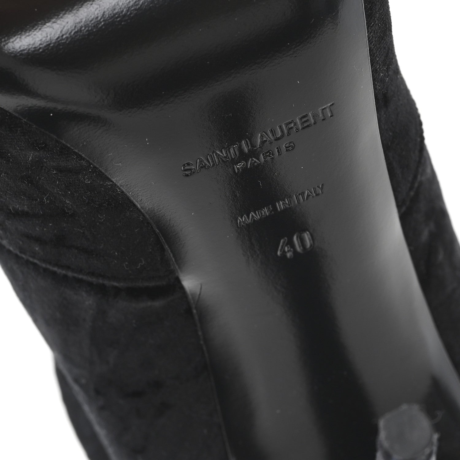 Velvet Ella 110 Knee High Boots 40 Black