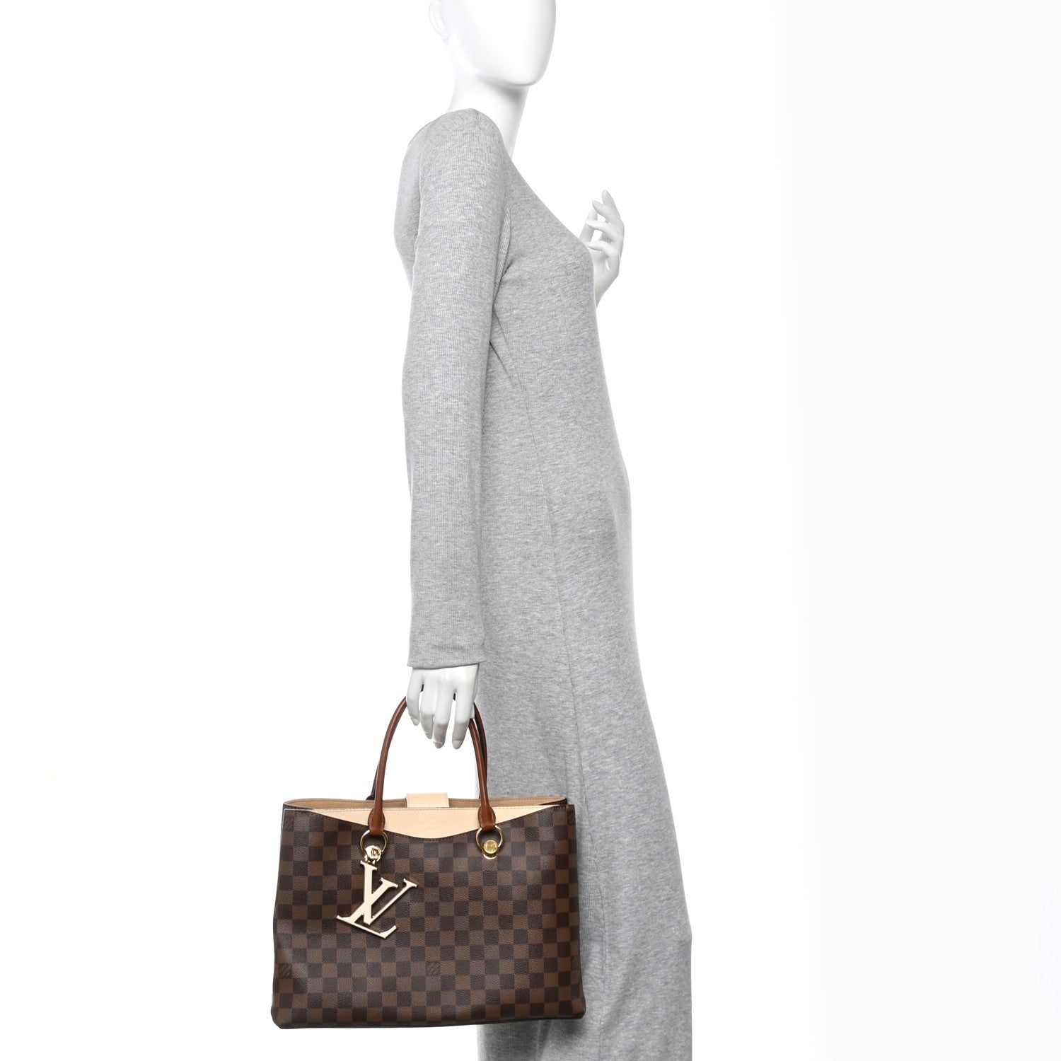 Damier Ebene LV Riverside Creme