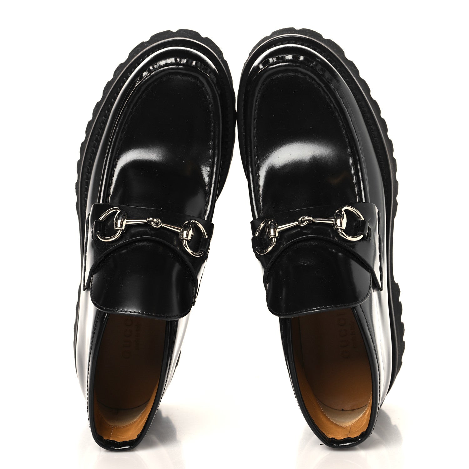 Cordovan Lux Womens Horsebit Platform Ankle Boots 36 Black