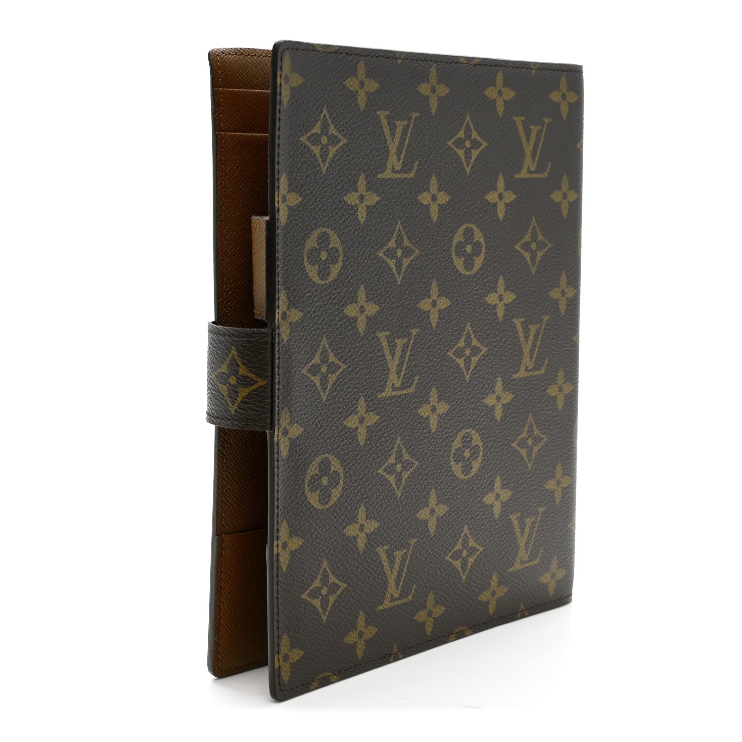 Monogram Large Ring Agenda Cover