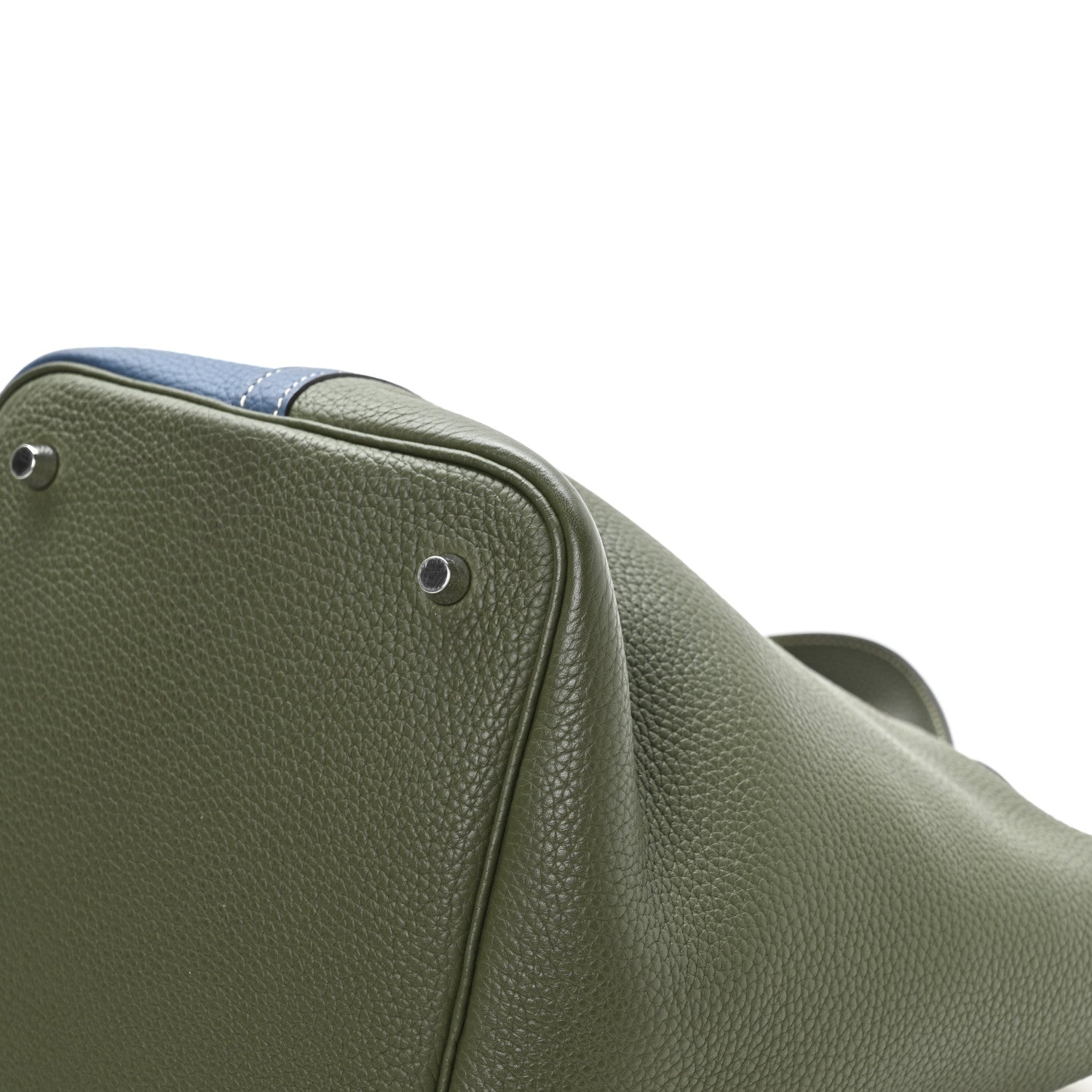 Taurillon Clemence Casaque Picotin Lock 22 MM  Bleu Thalassa Canopee