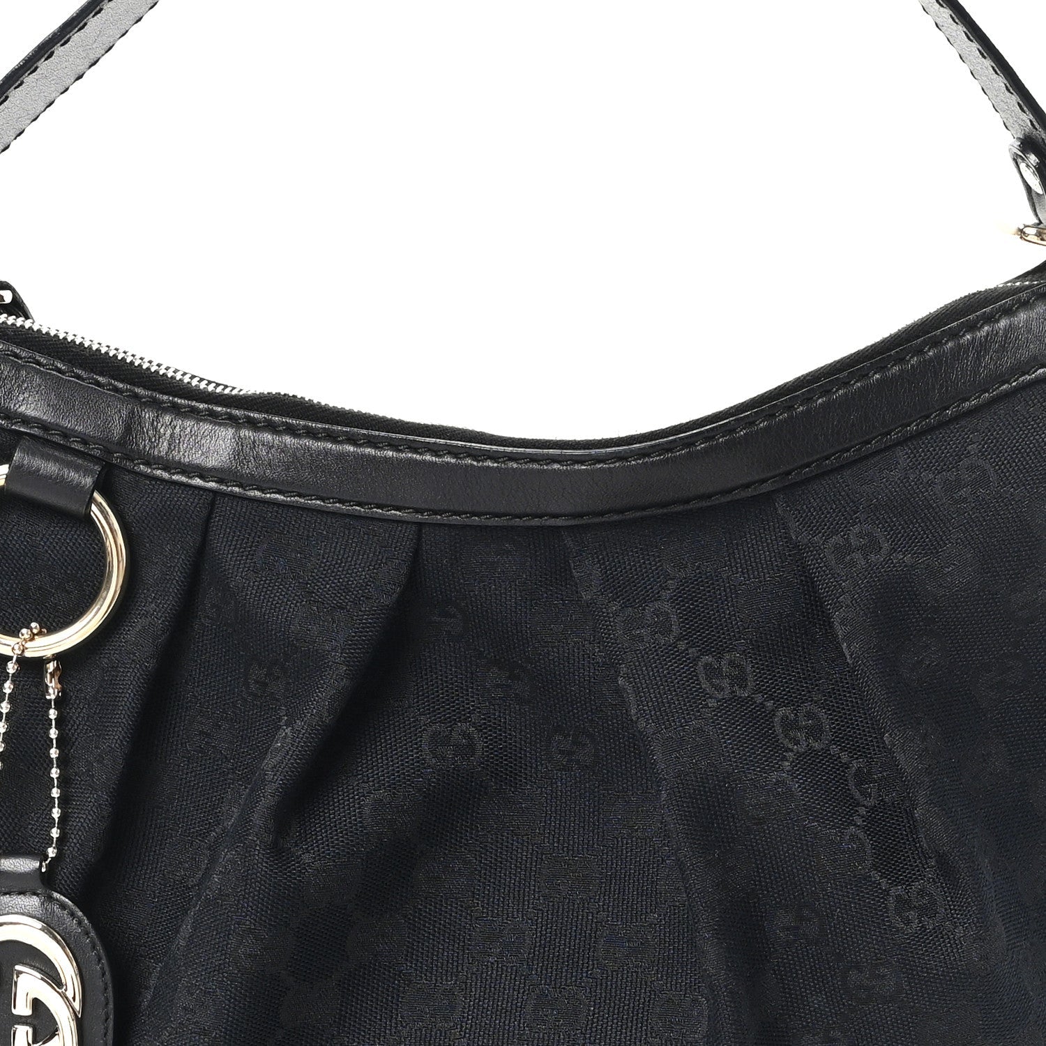 Monogram Medium Sukey Hobo Black