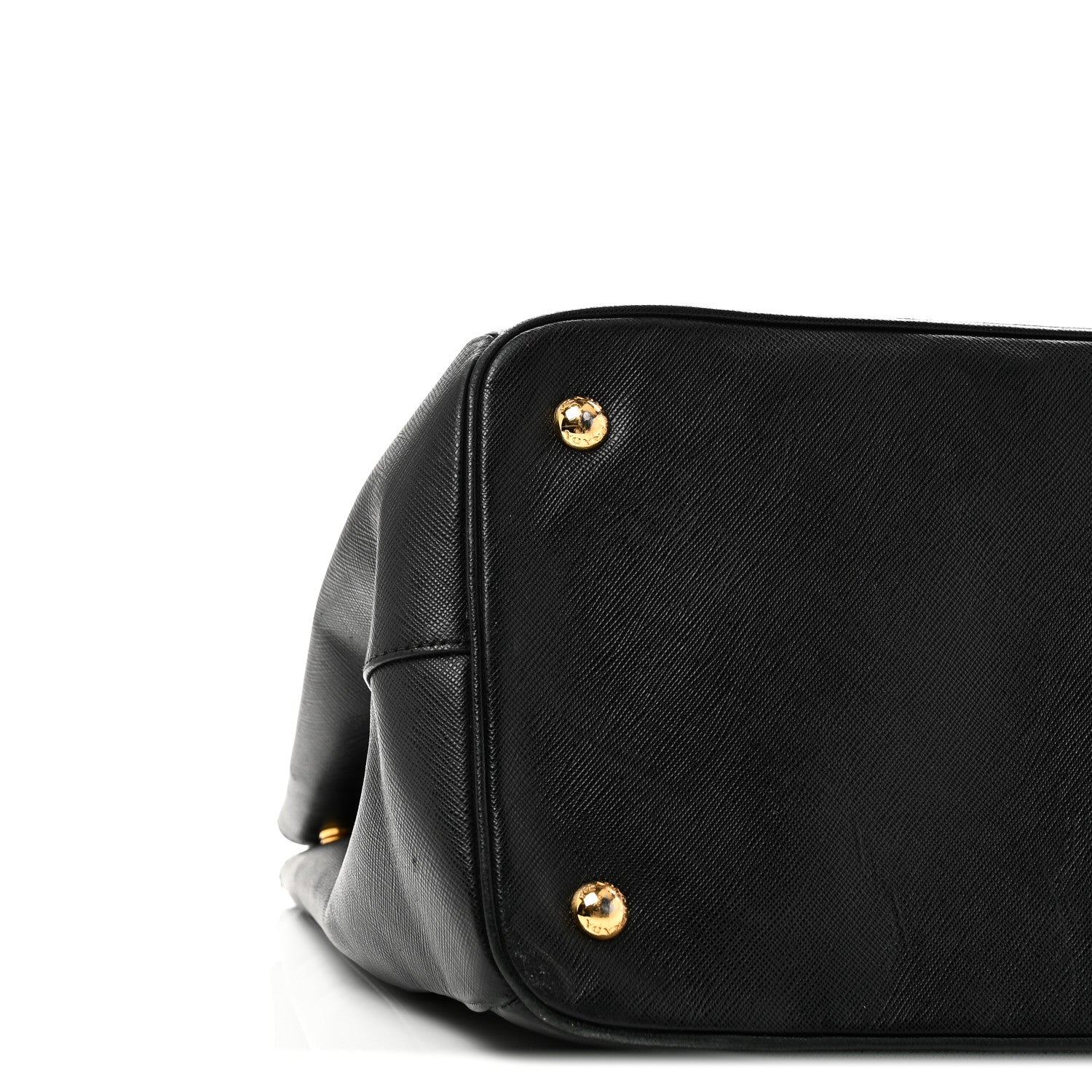 Saffiano Lux Large Tote Black