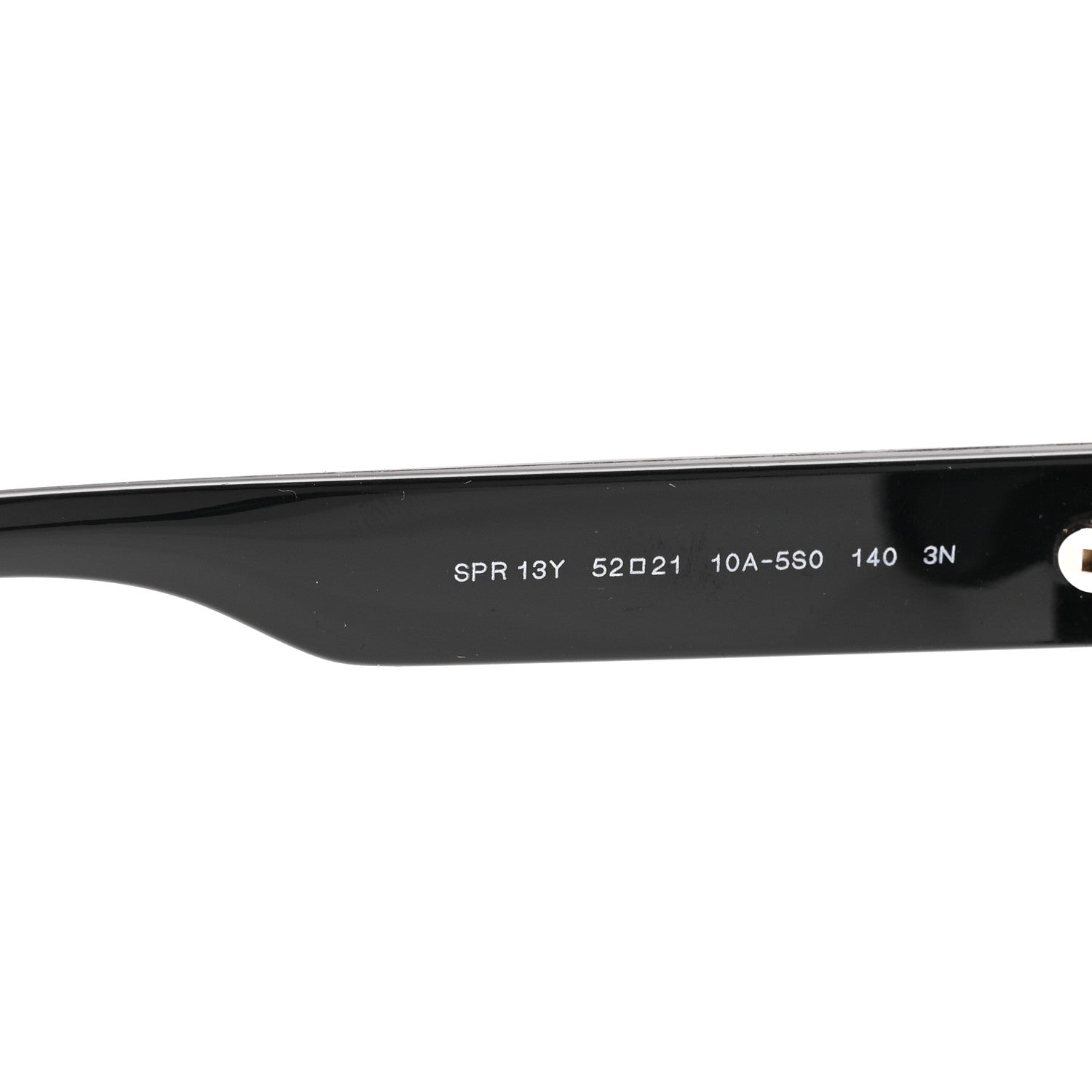 Acetate Sunglasses SPR 13Y White Black