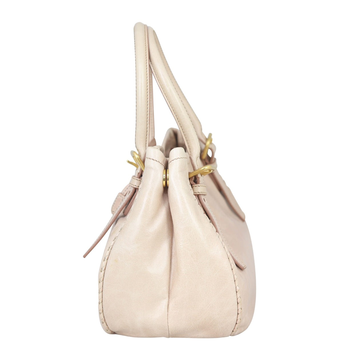 Prada Vitello Shine Bow Satchel