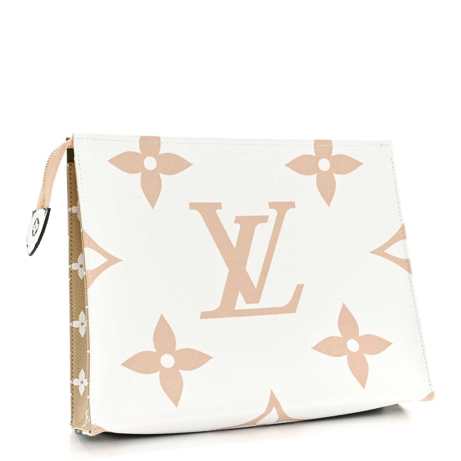 Monogram Giant Toiletry Pouch 26 Kaki