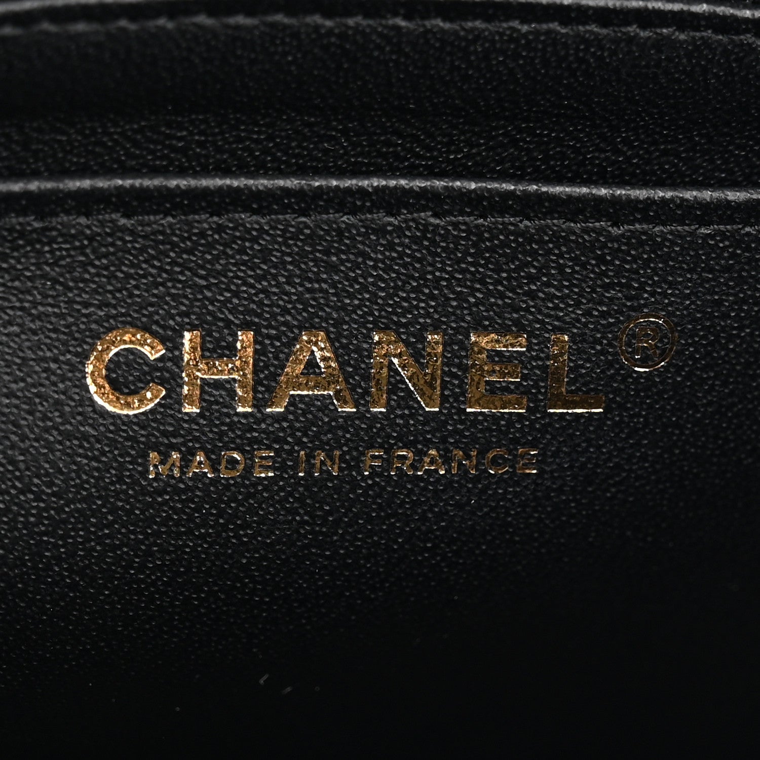 Caviar Quilted Mini Square Flap Black
