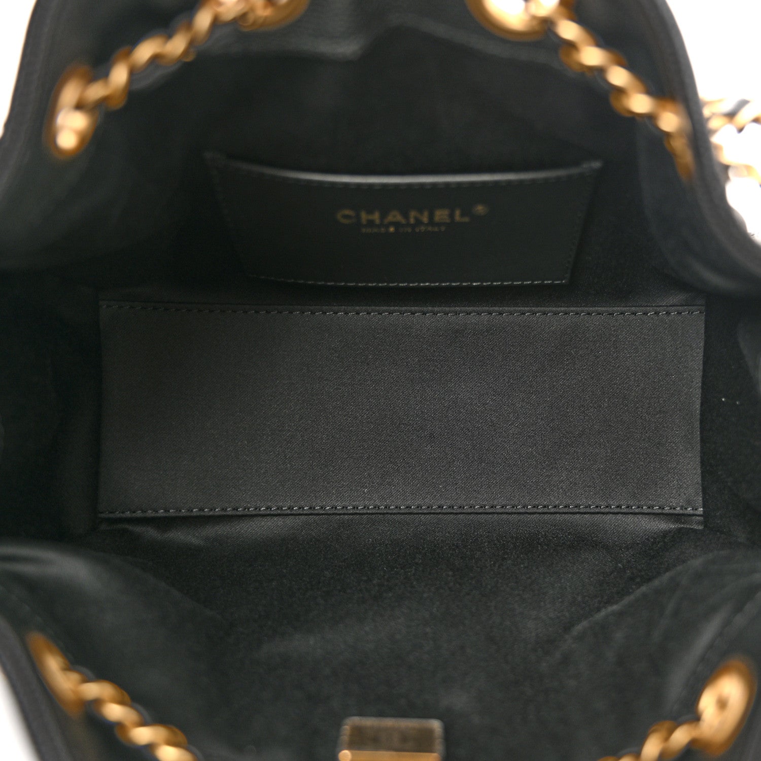 Caviar Quilted Mini Chanel 25 Handbag Black