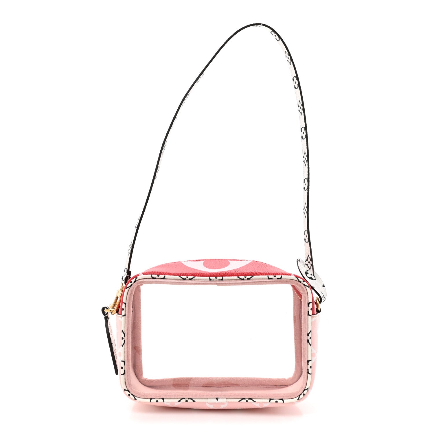 Monogram Giant Beach Pouch Rouge