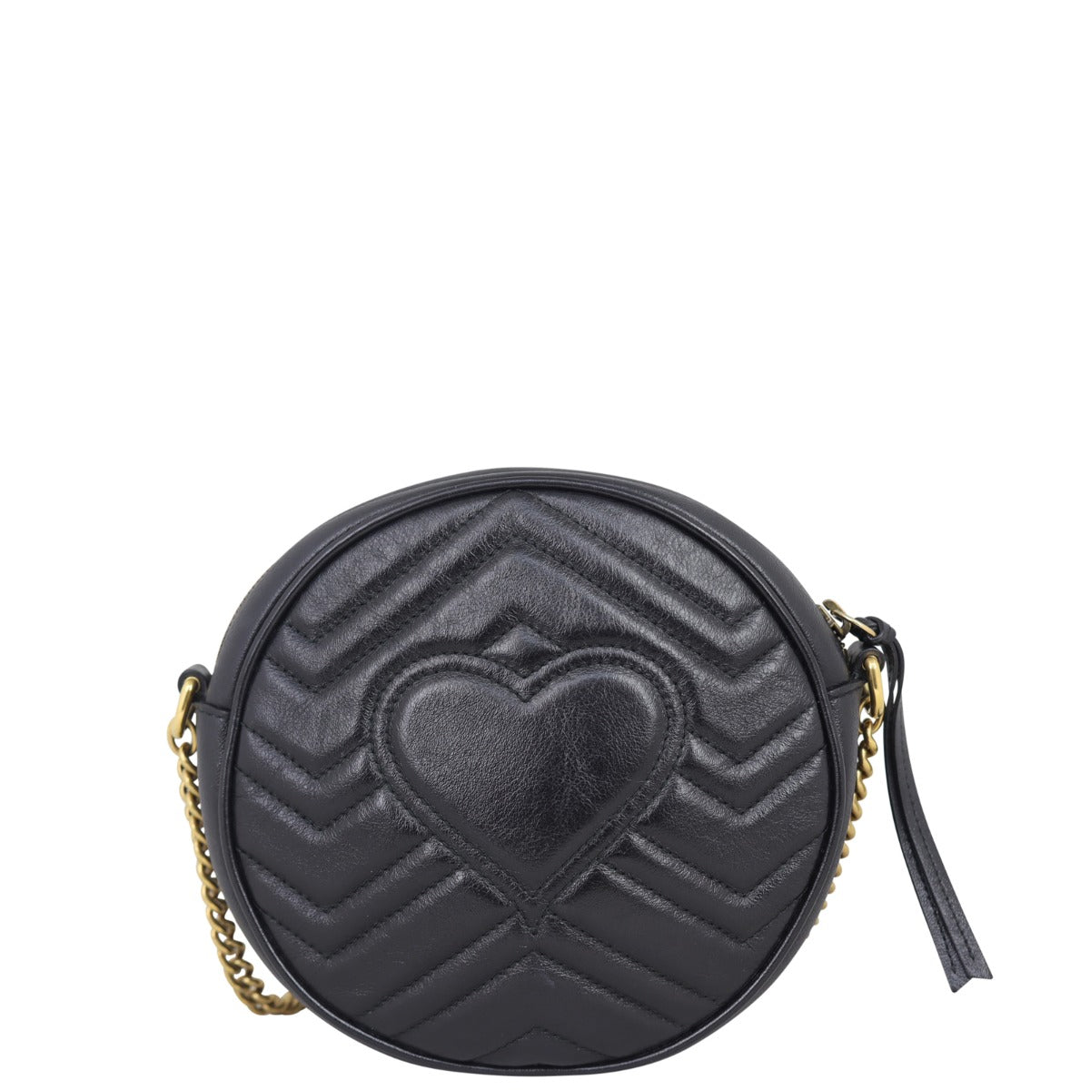 Gucci GG Marmont Round Chain Shoulder Bag