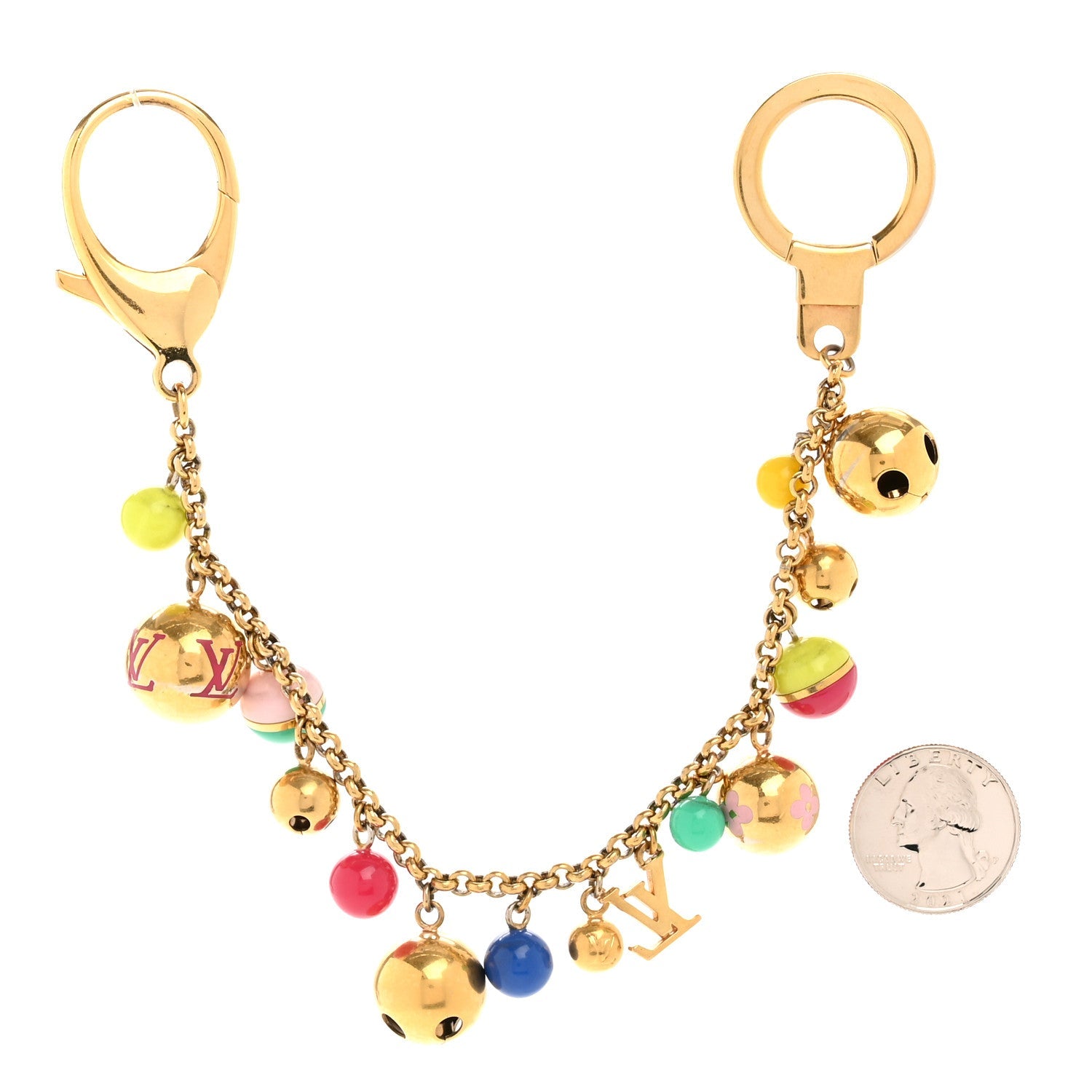 Chaine Grelots Key Holder Bag Charm