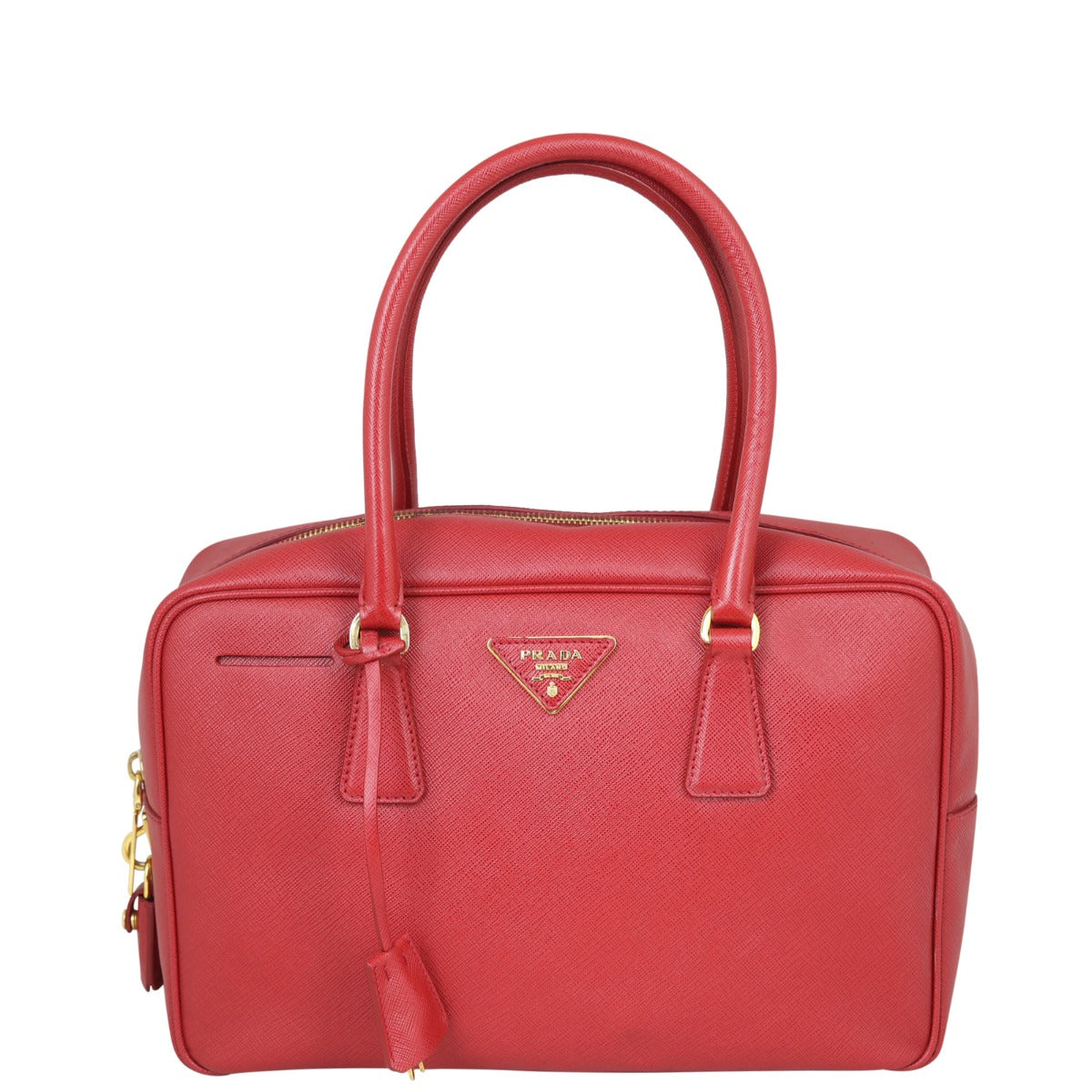 Prada Saffiano Lux Bauletto Bag