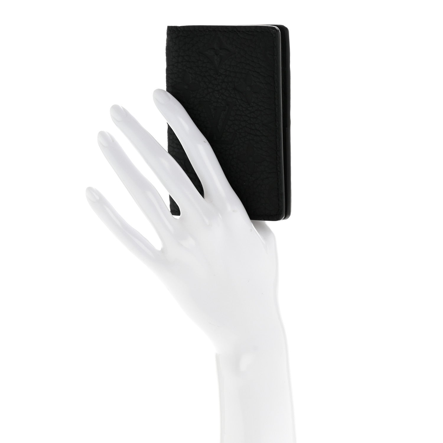 Taurillon Monogram Pocket Organizer Black