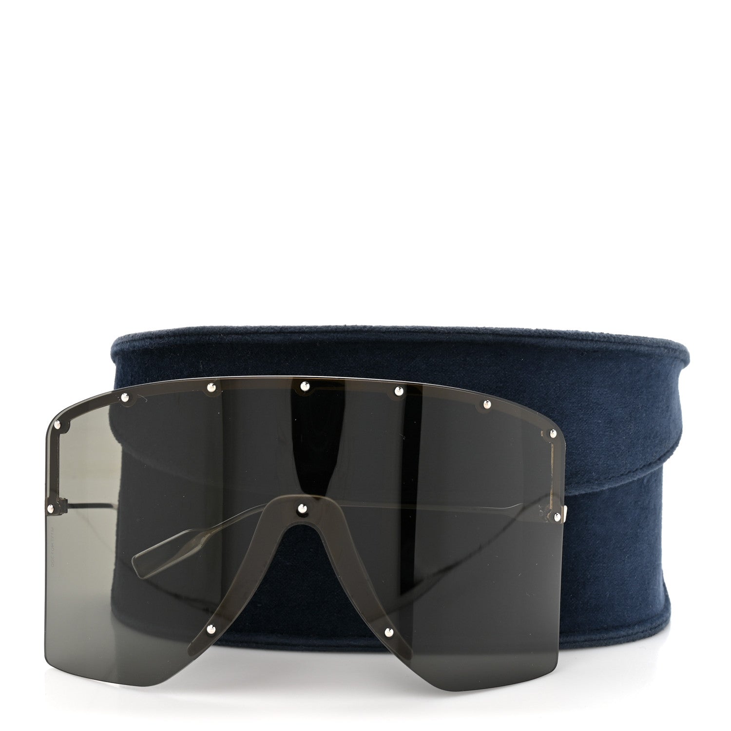 Star Studded Shield Sunglasses GG1244S Black
