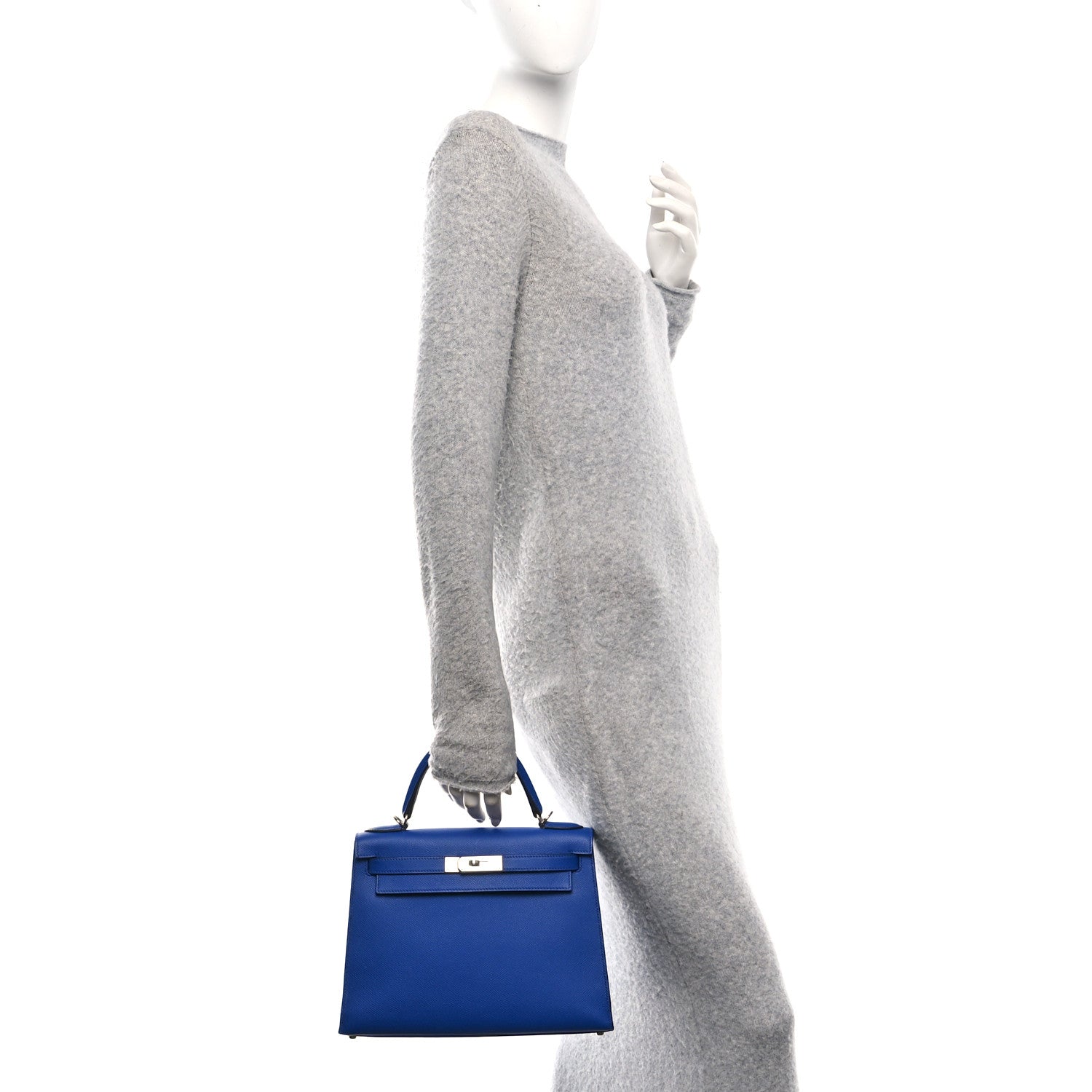 Epsom Kelly Sellier 28 Bleu Royal