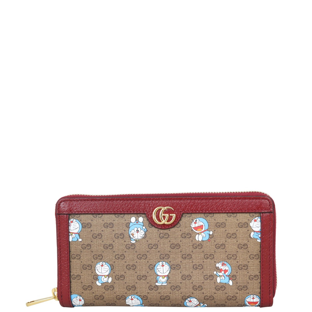 Gucci Doraemon Zip Around Wallet