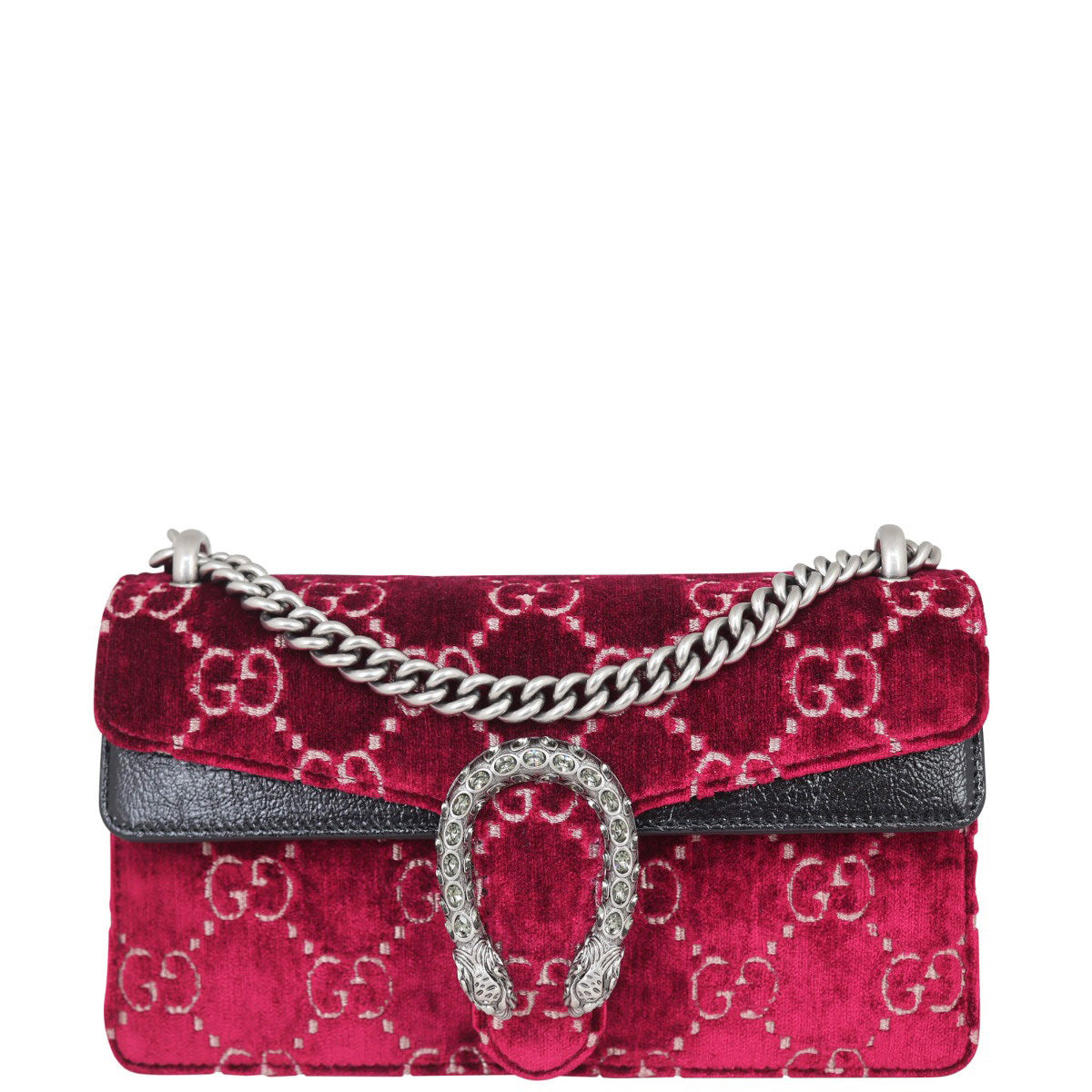 Gucci Dionysus GG Velvet Small Shoulder Bag