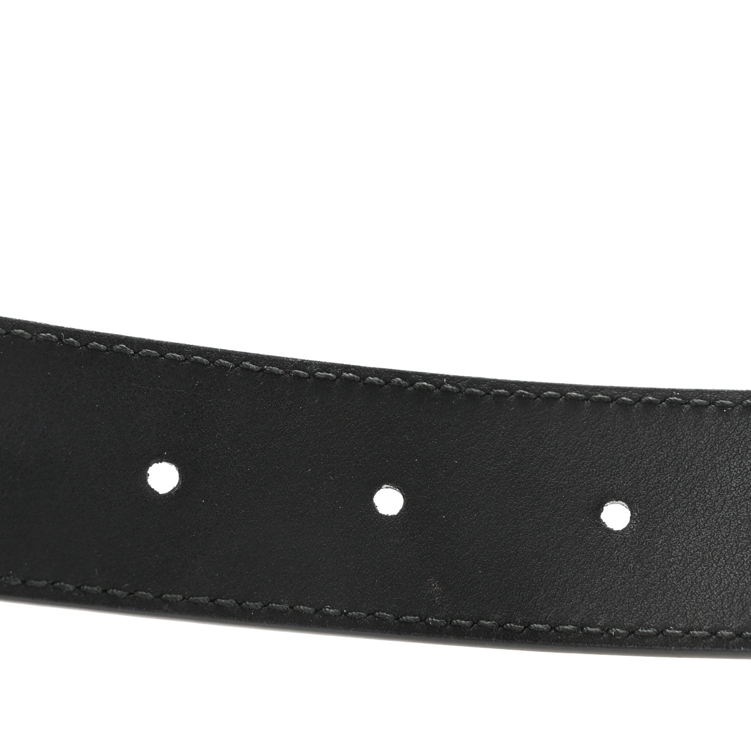 Calfskin Double G 30mm Belt 80 32 Black