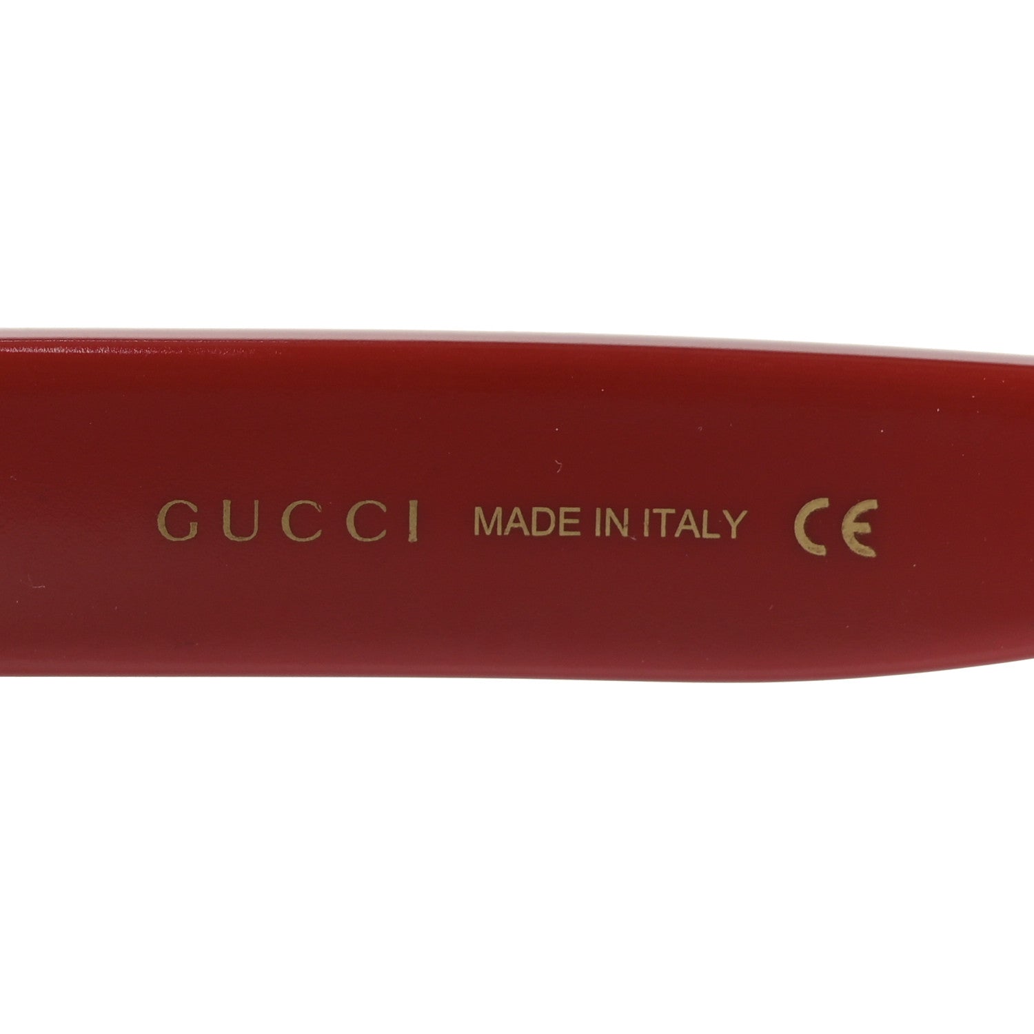 Acetate Glitter Sunglasses GG0327S Red