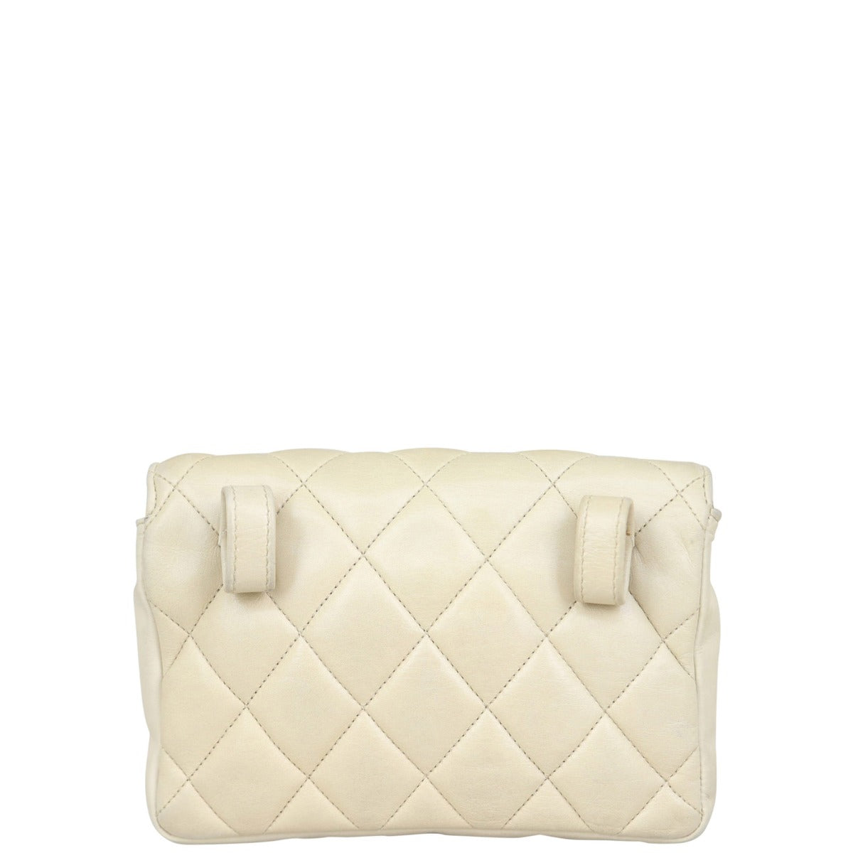 Chanel Vintage Quilted CC Belt Bag