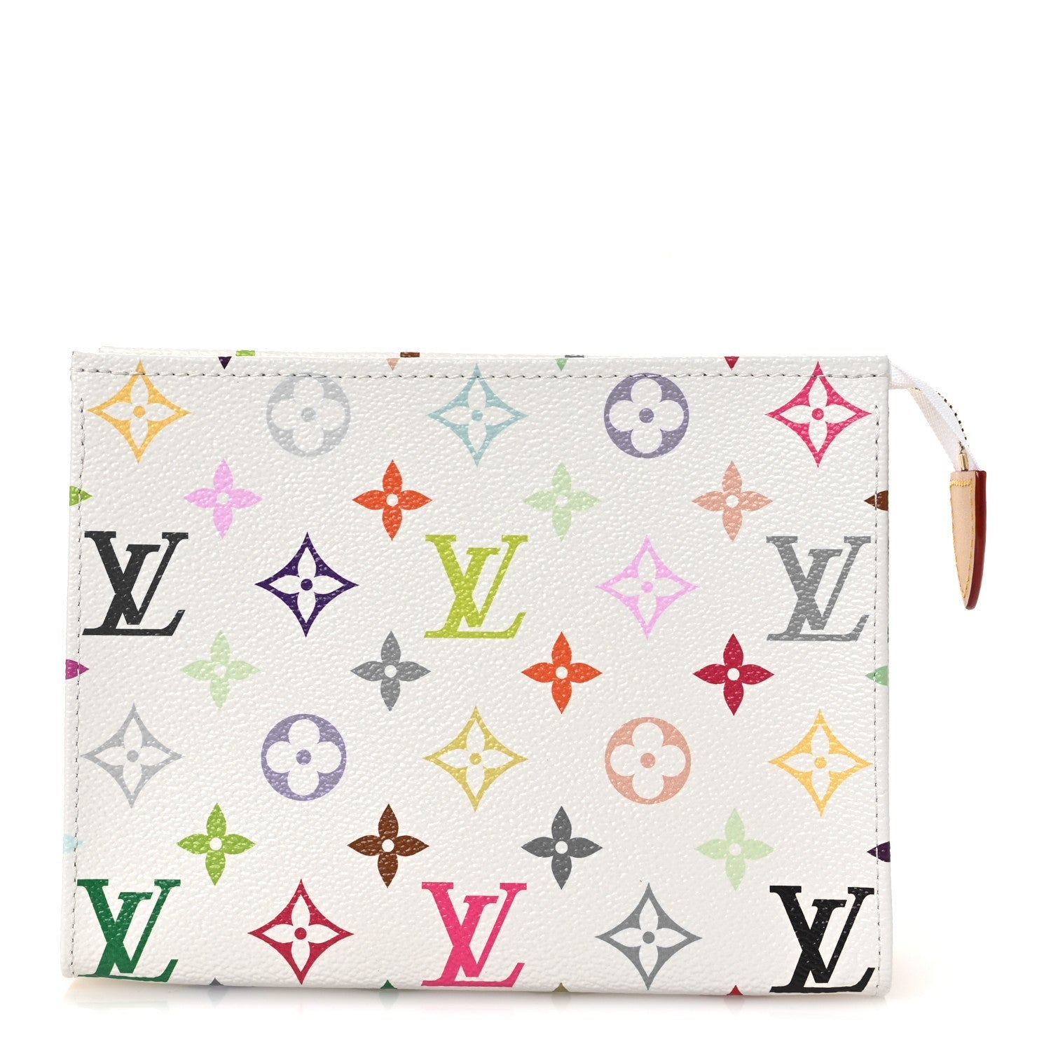 LV X TM Monogram Multicolor Toiletry Pouch 19 White