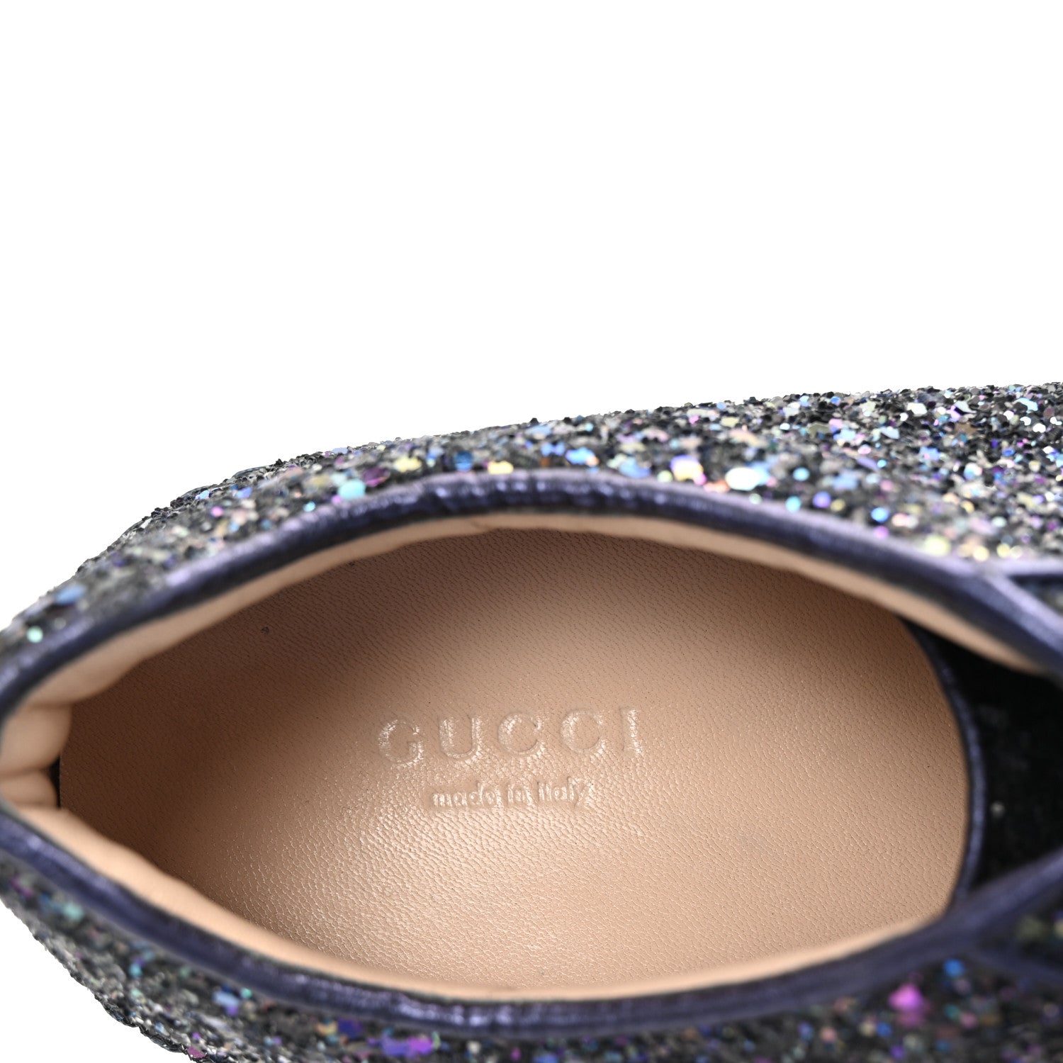 Glitter Womens Peggy Platform Sneakers 39 Purple