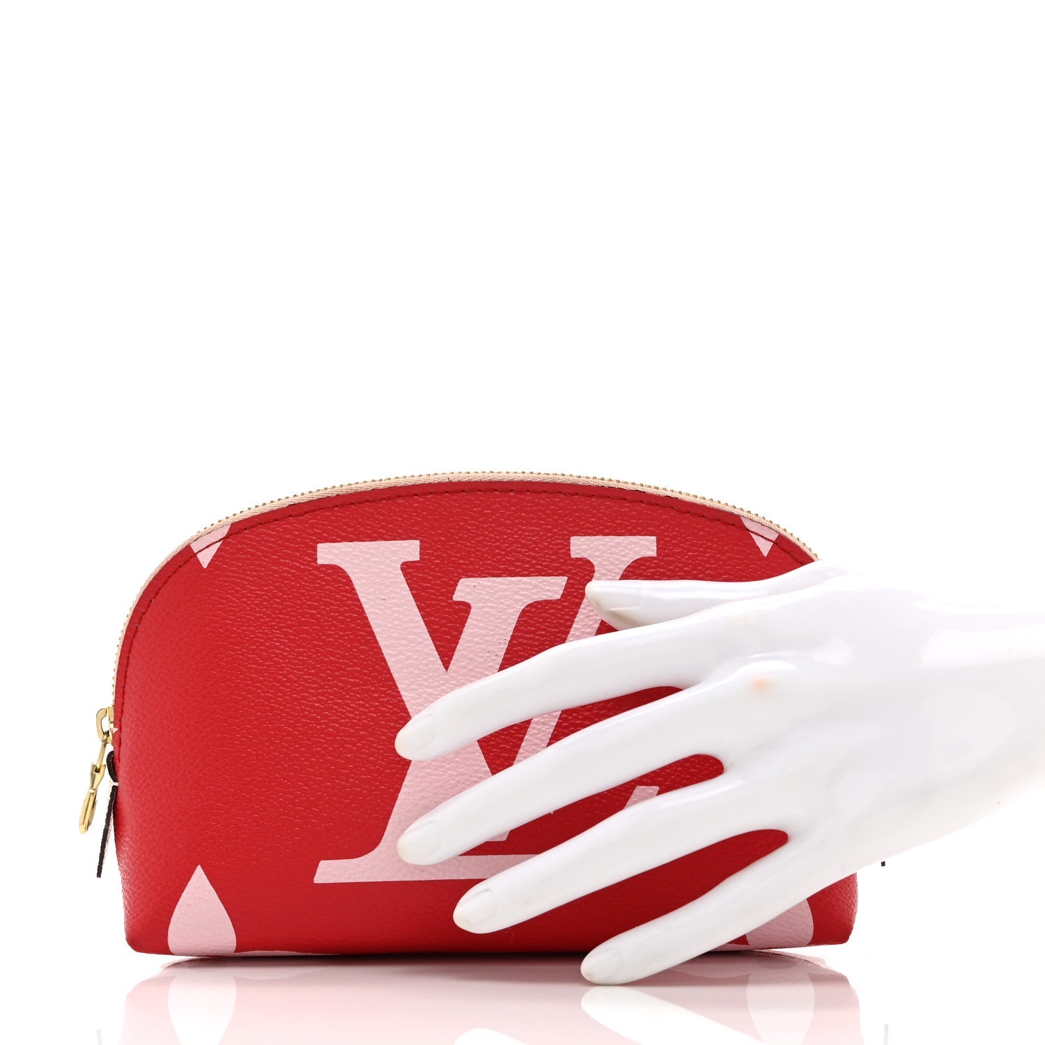 Monogram Giant Cosmetic Pouch Rouge