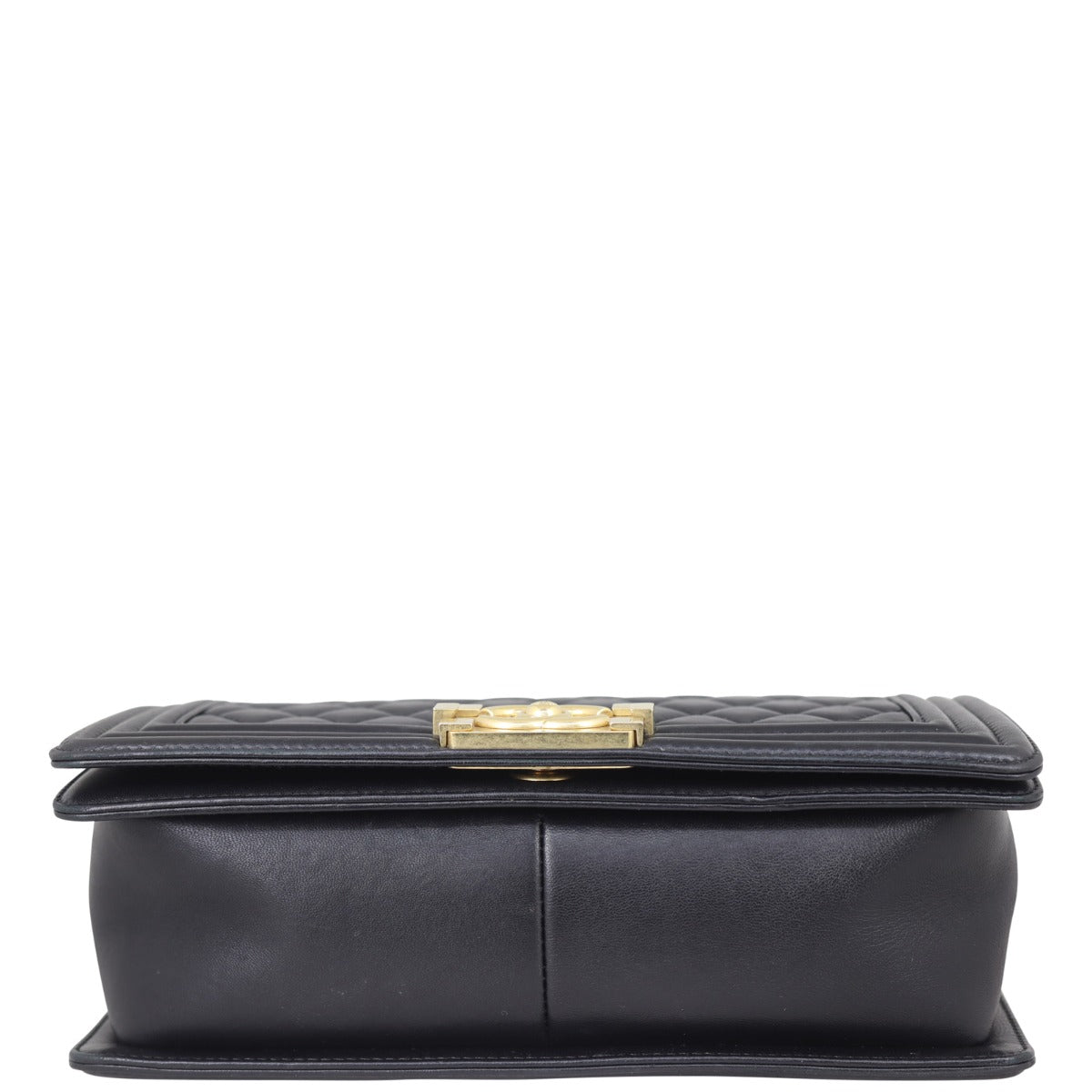 Chanel Boy Old Medium | Black Lambskin