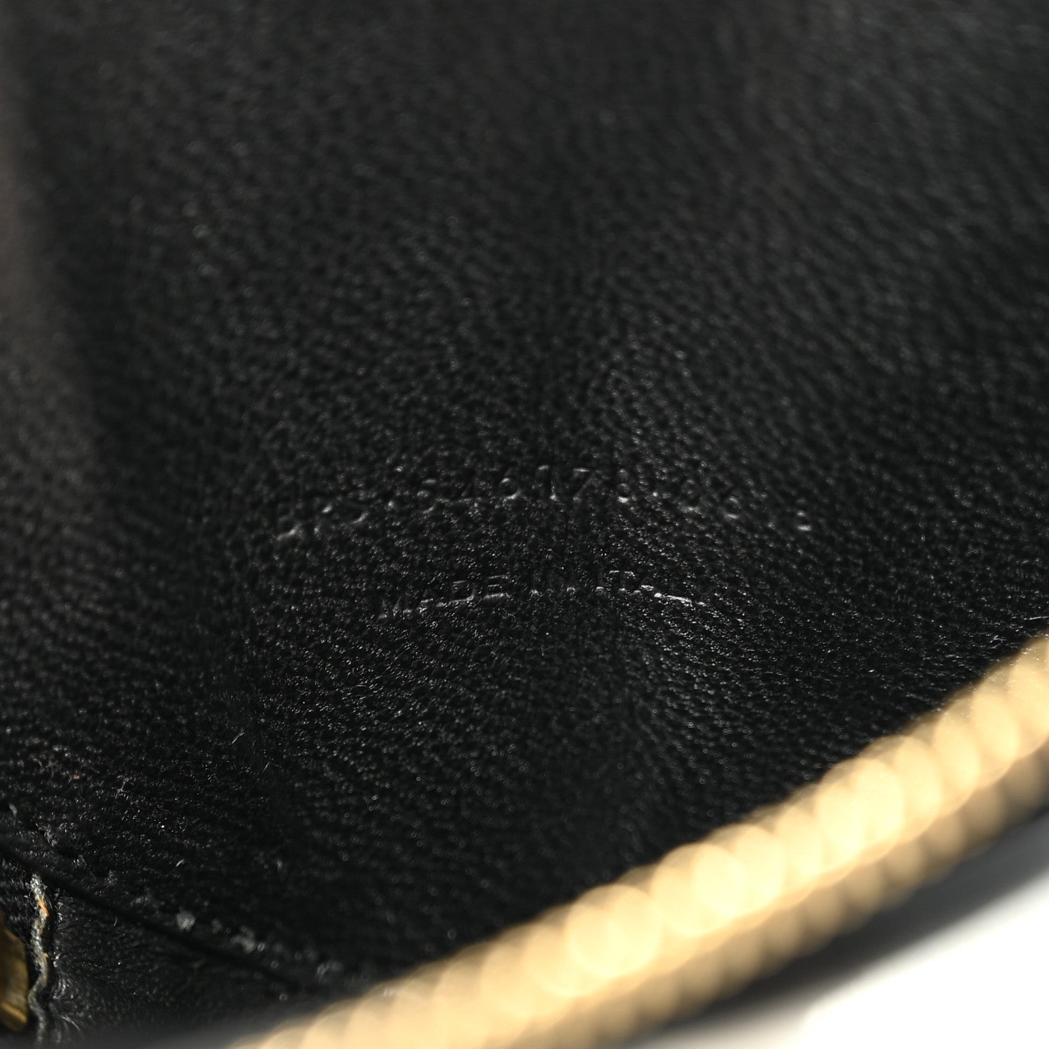 Patent Heart Key Pouch Black