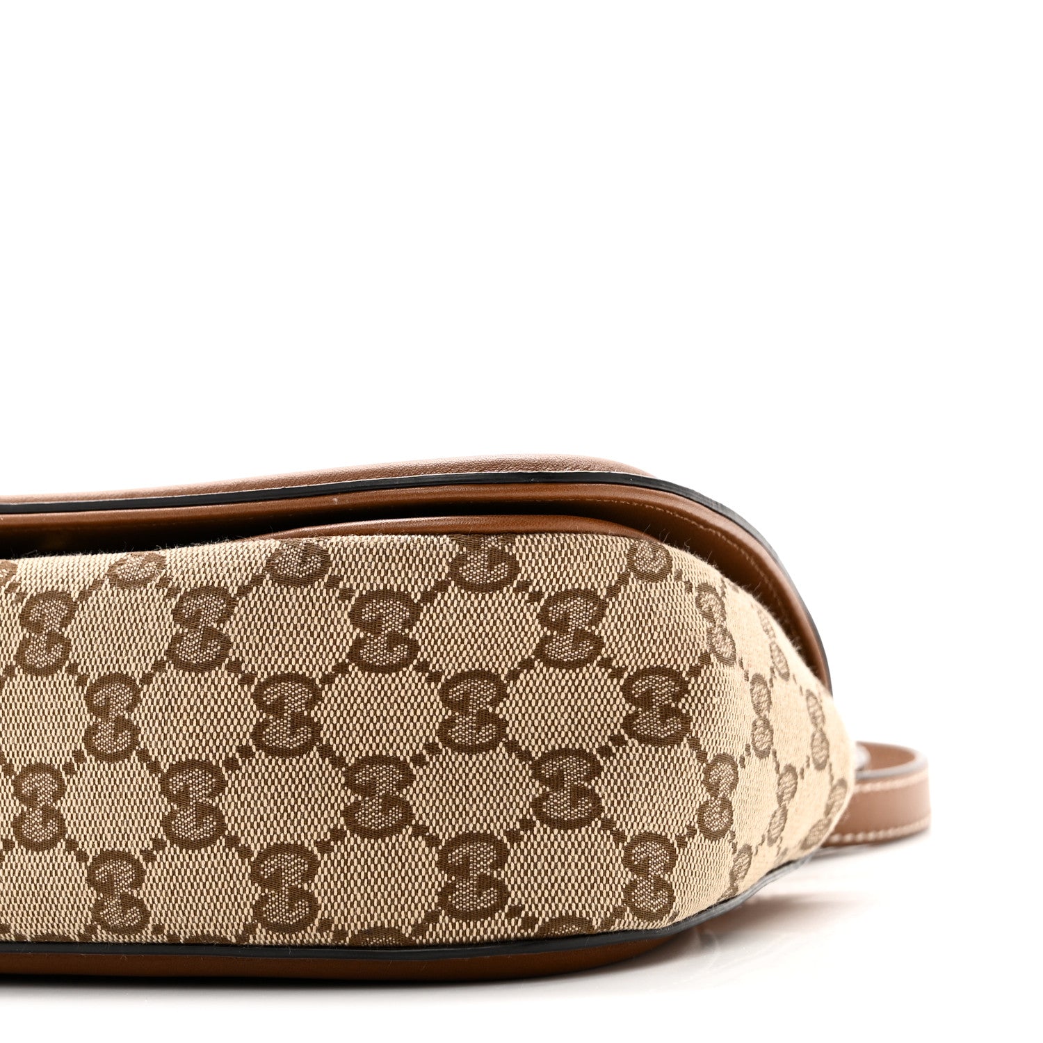 Monogram Calfskin Blondie Small Shoulder Bag Brown