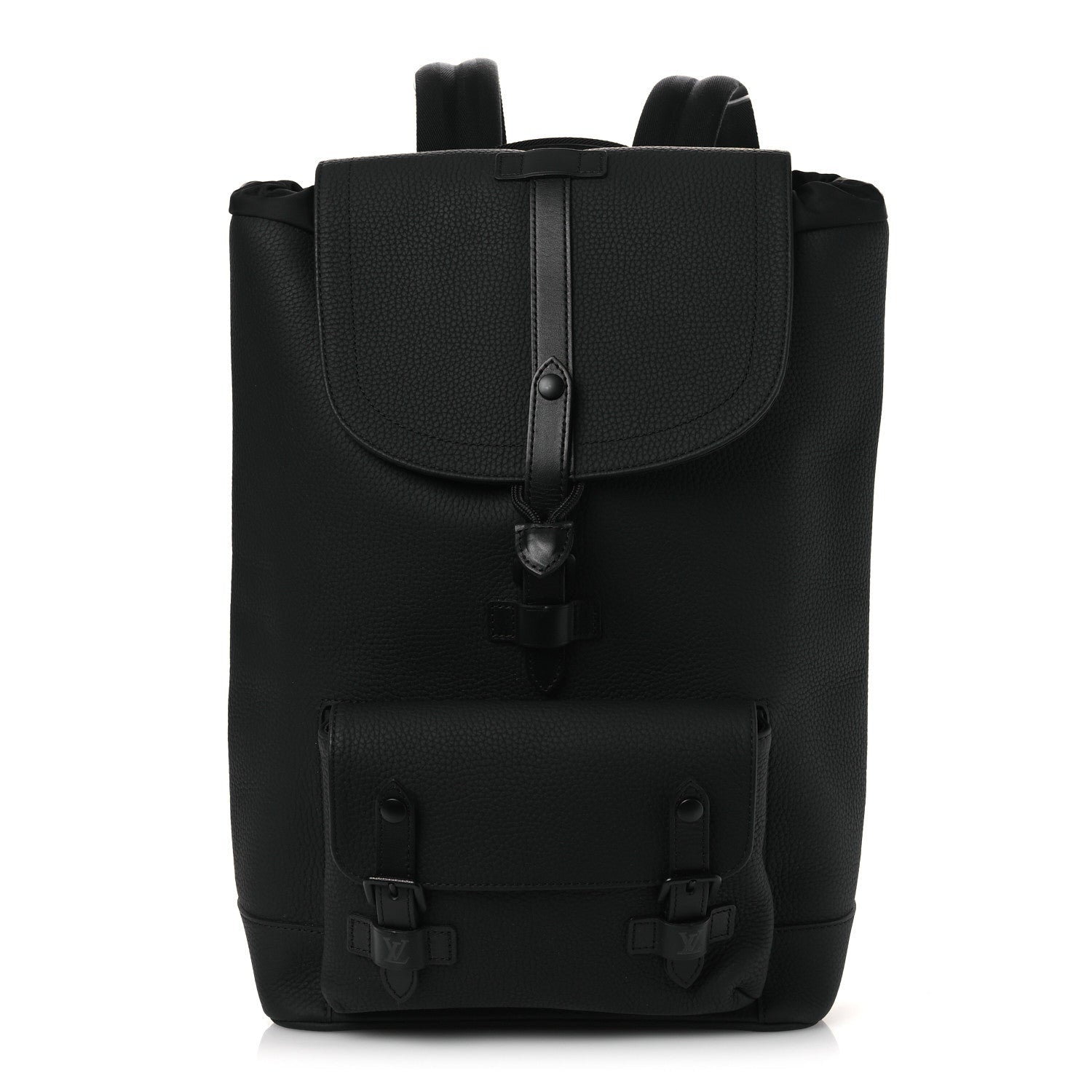 Taurillon Christopher Slim Backpack Black