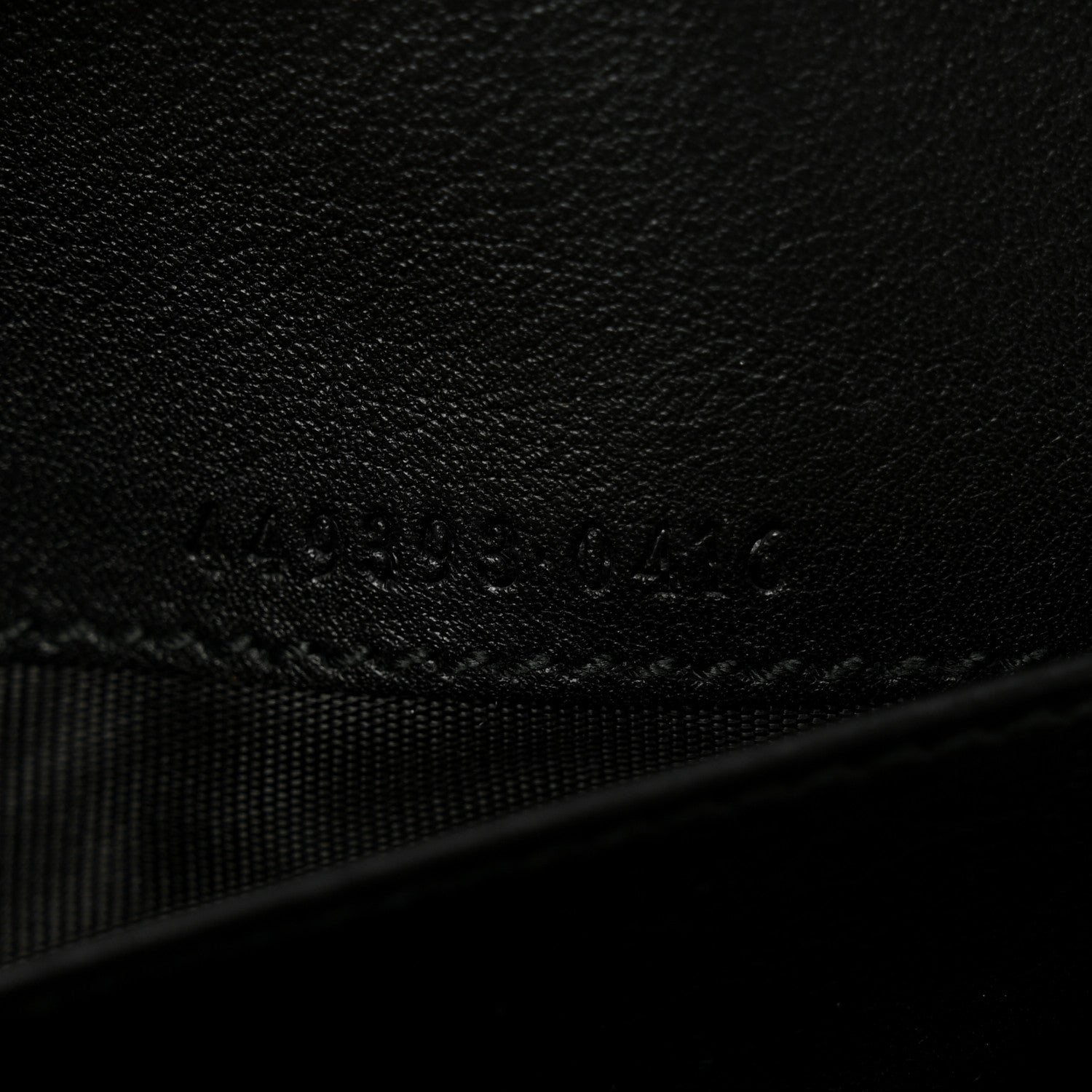 Microguccissima Continental Flap Wallet Black