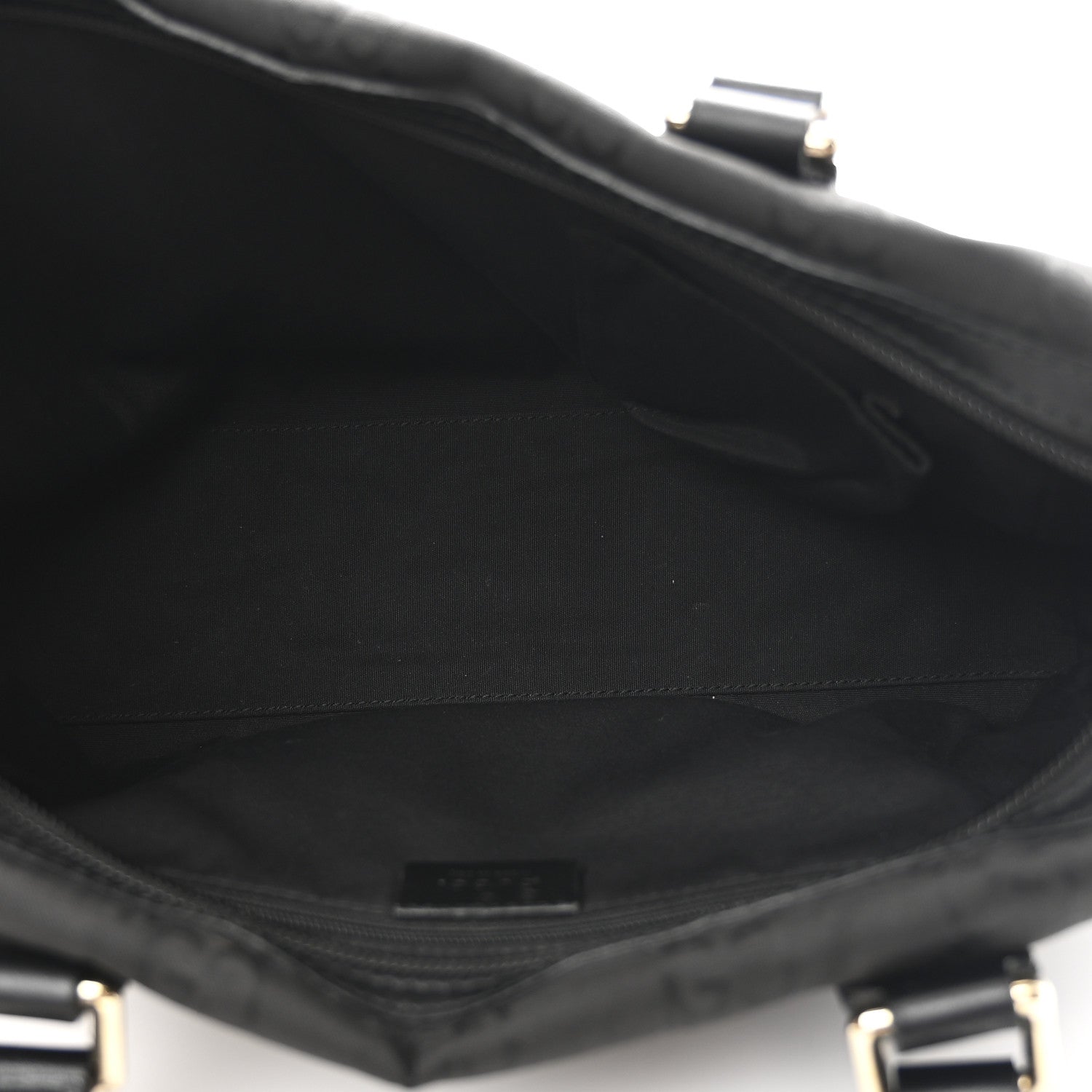 Nylon Monogram Small Boston Black