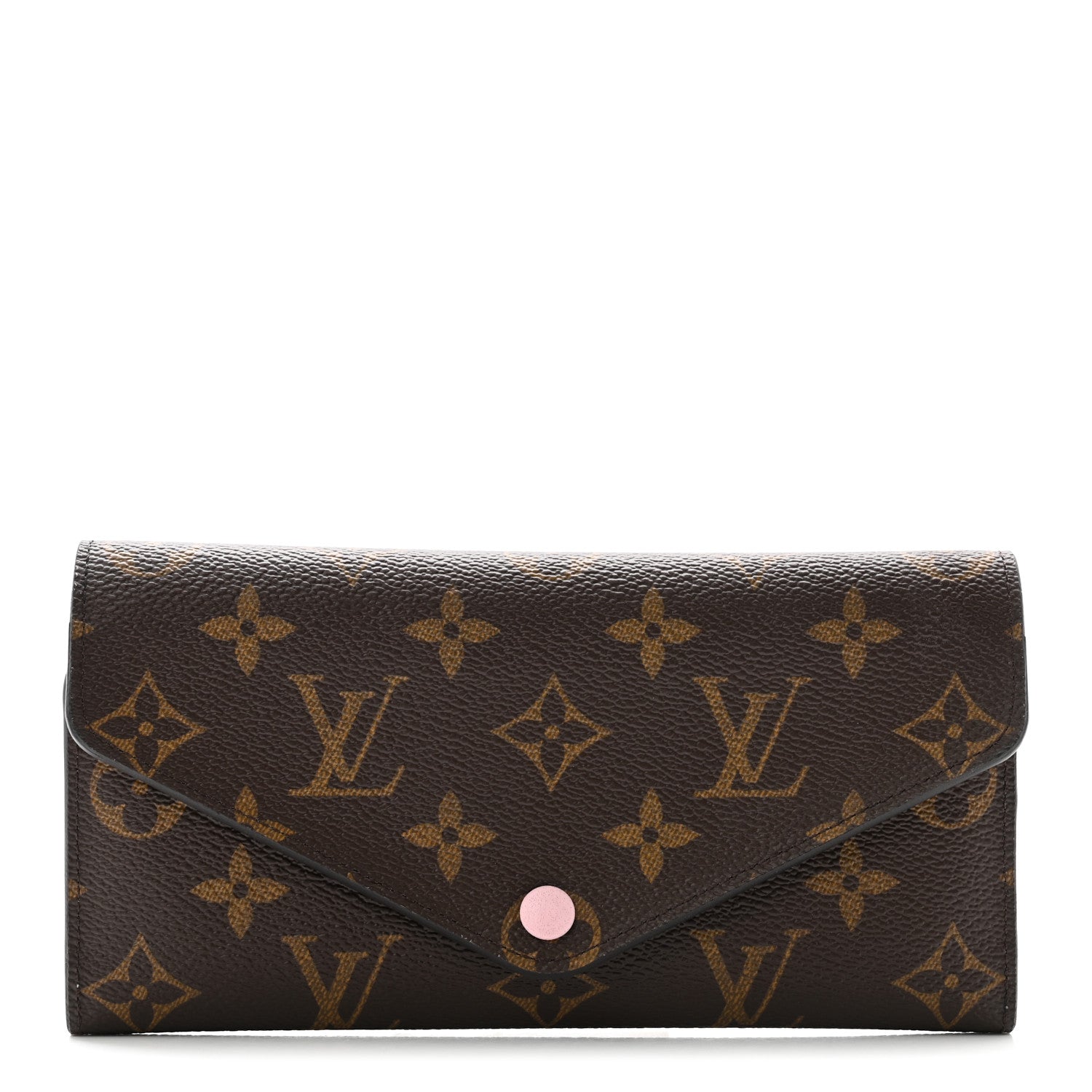 Monogram Josephine Wallet Rose Ballerine