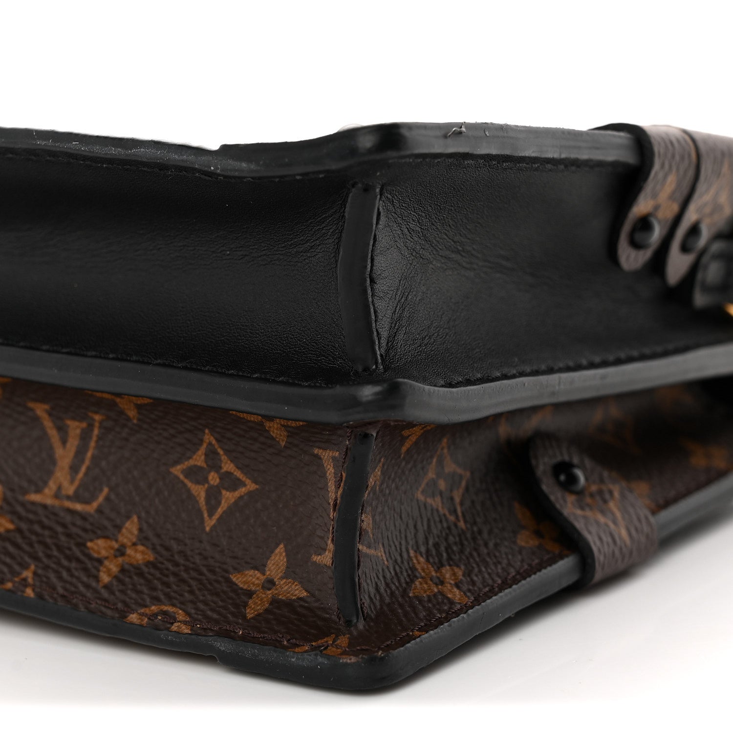 Reverse Monogram Trunk Clutch