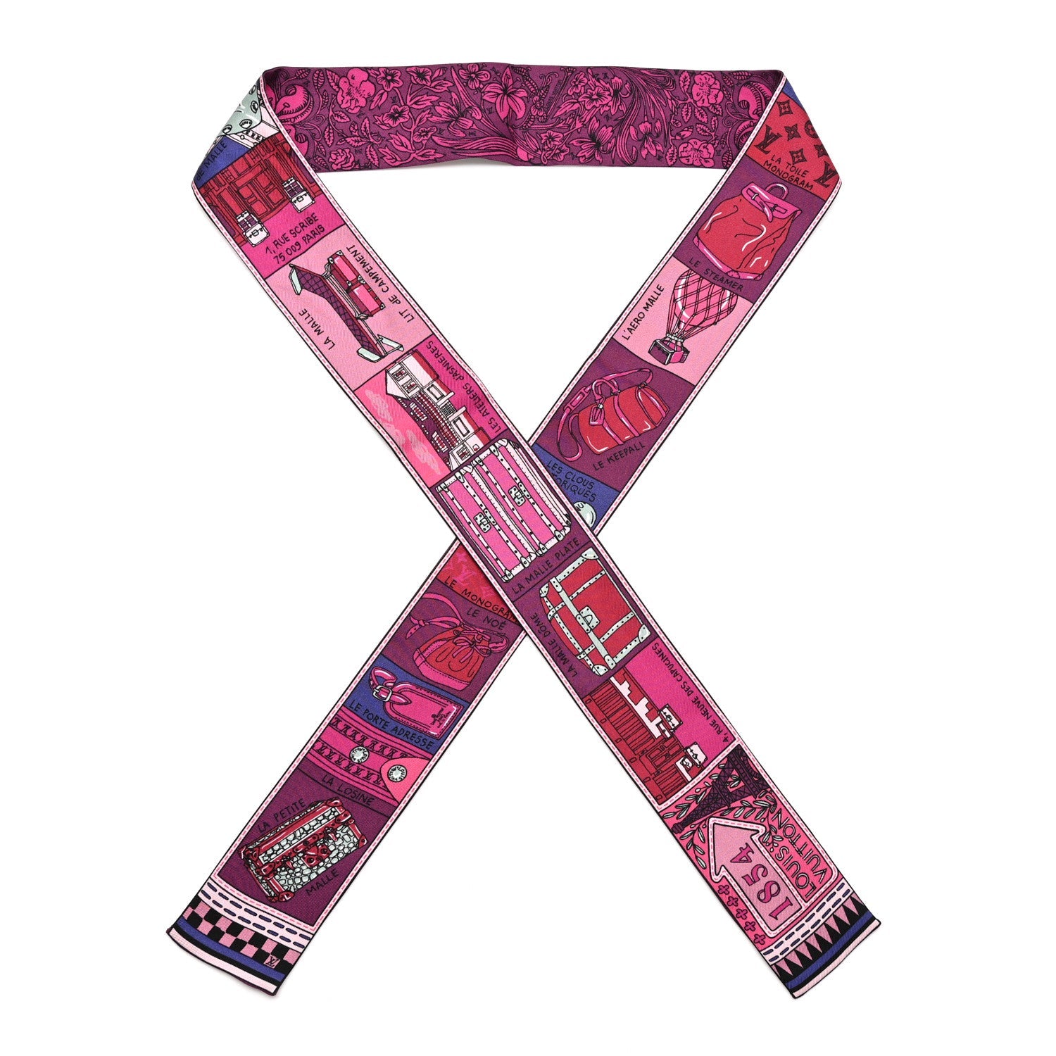 Silk Jeu De Louis BB Bandeau Magenta