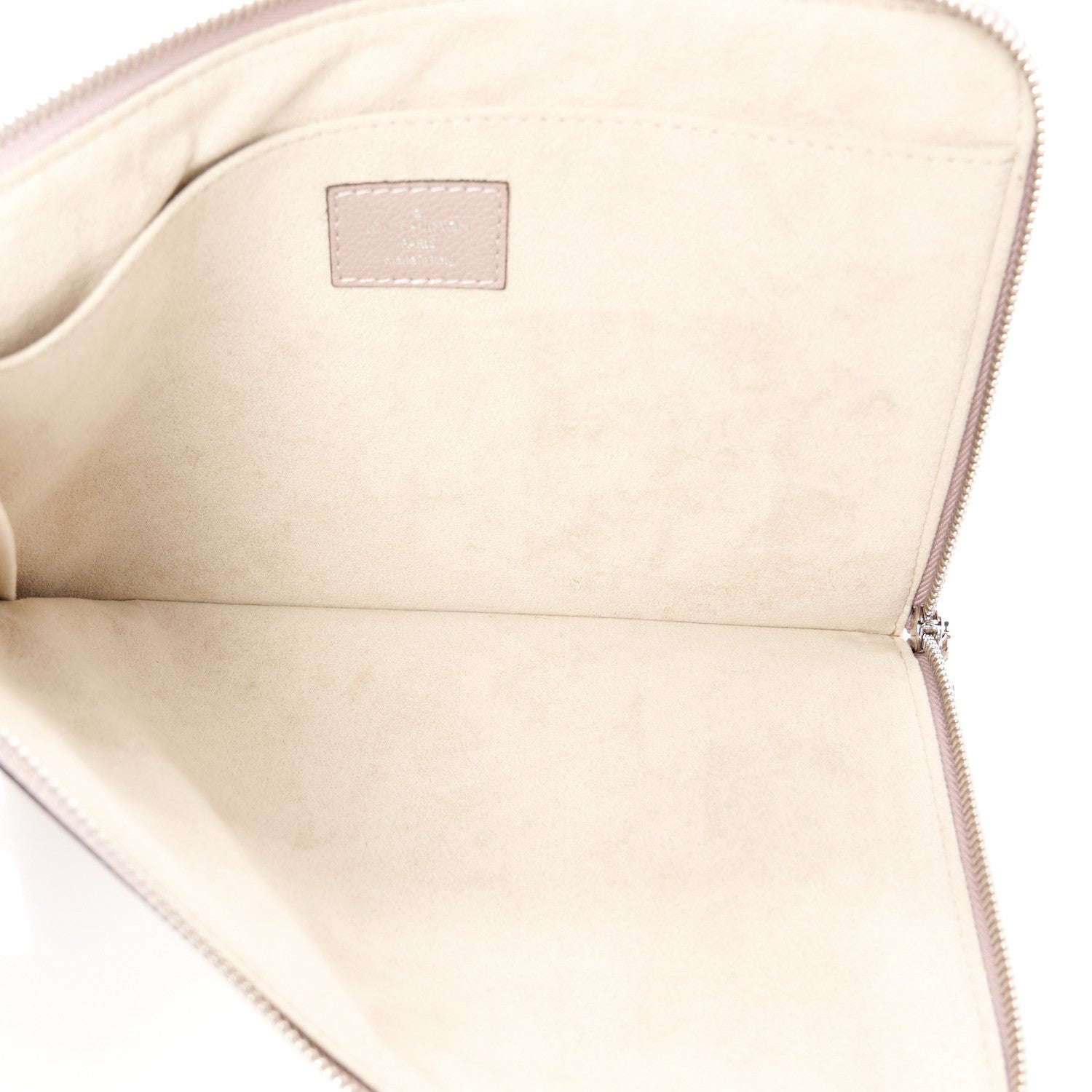 Calfskin Pochette Jour PM Clutch Taupe