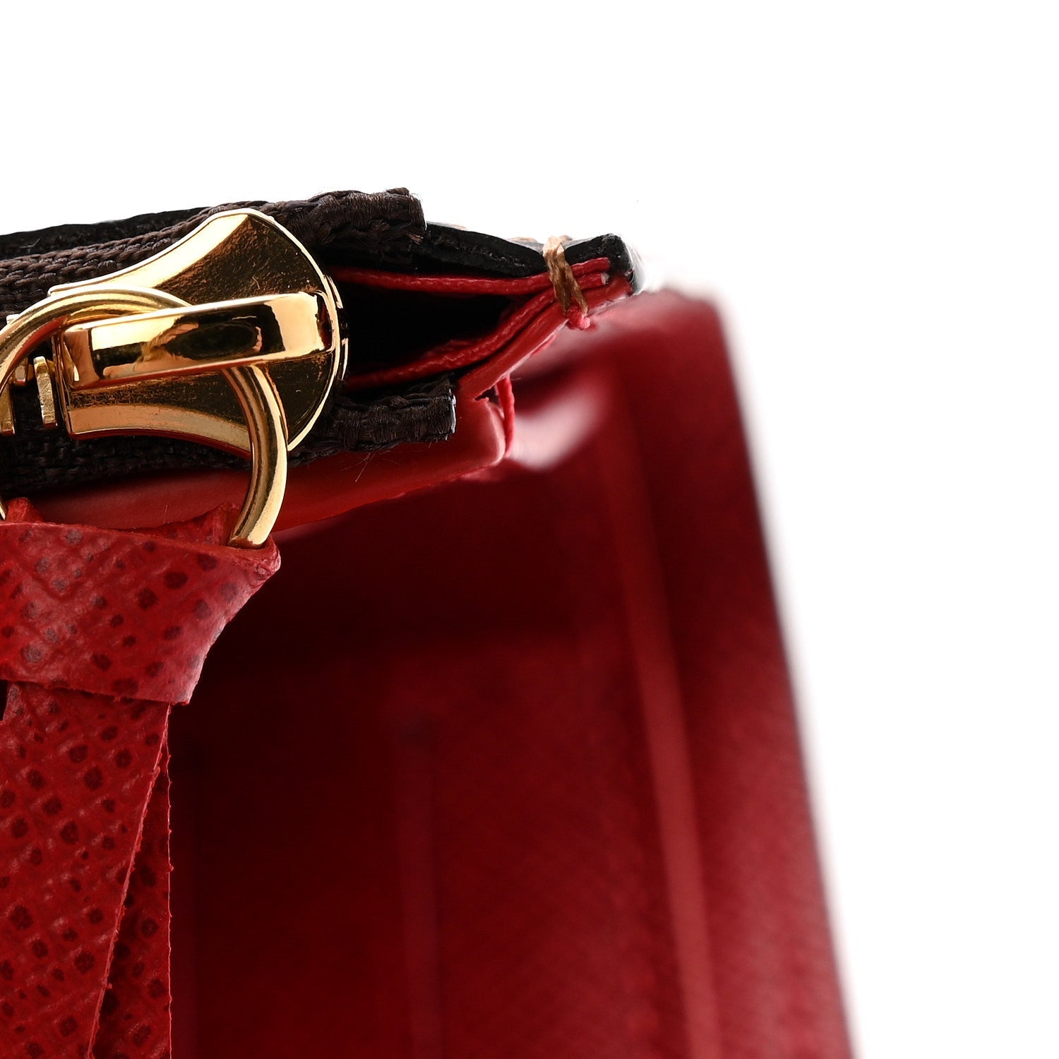 Damier Ebene Victorine Wallet Red