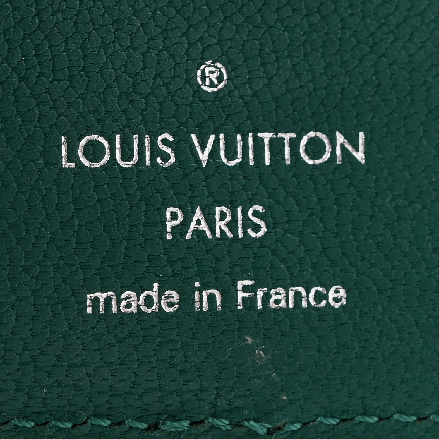 Ostrich Pocket Organizer Vert