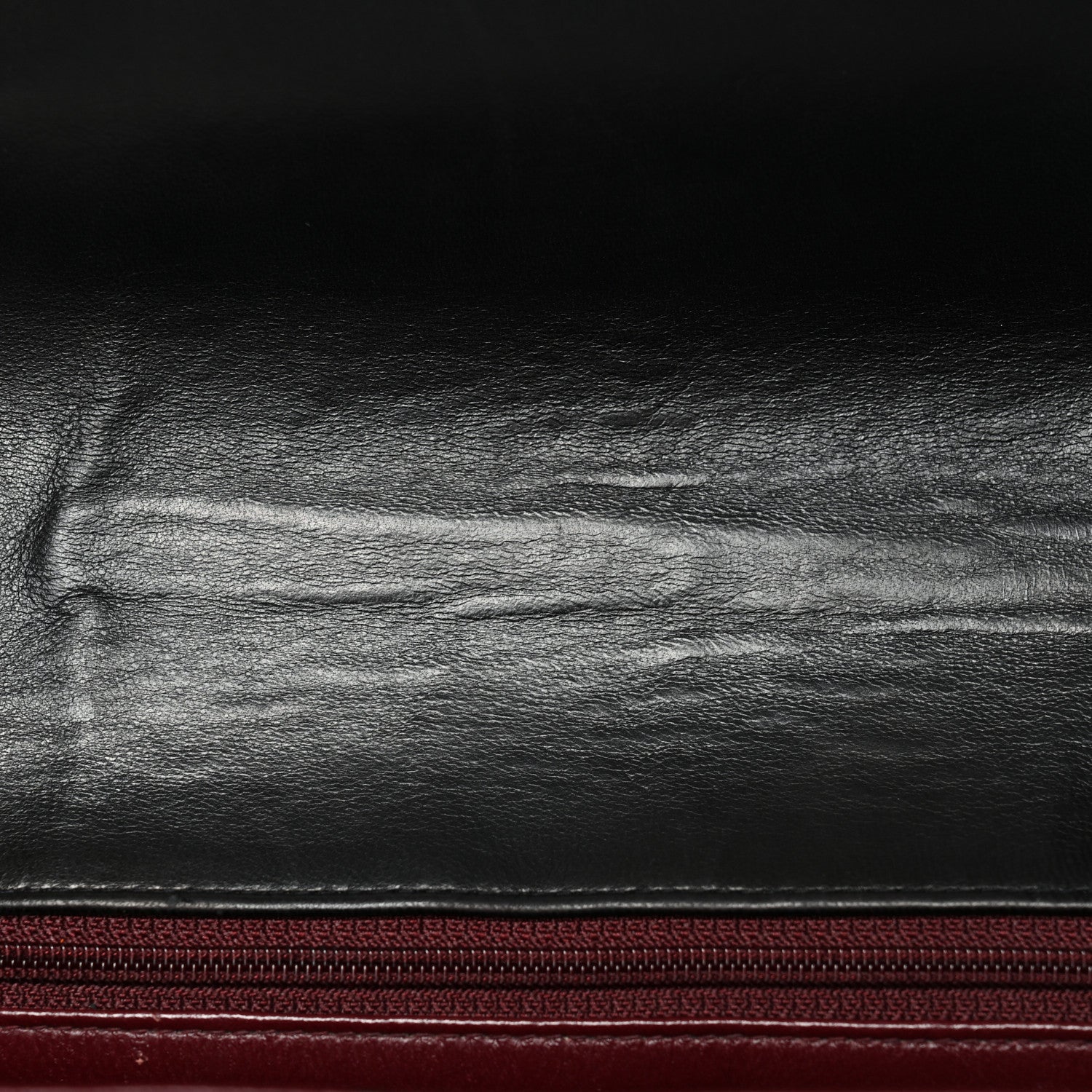 Lambskin Quilted Medium Single Flap Black