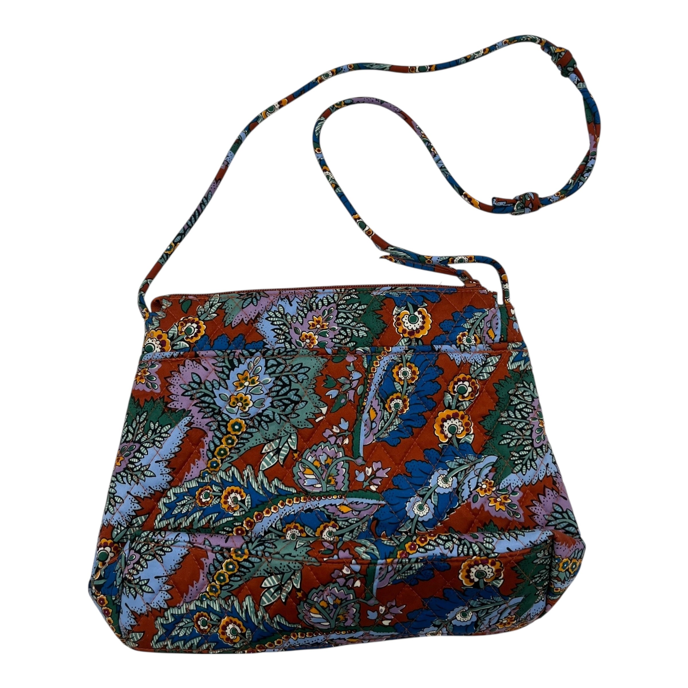 Crossbody By Vera Bradley In Floral Print, Size:Medium