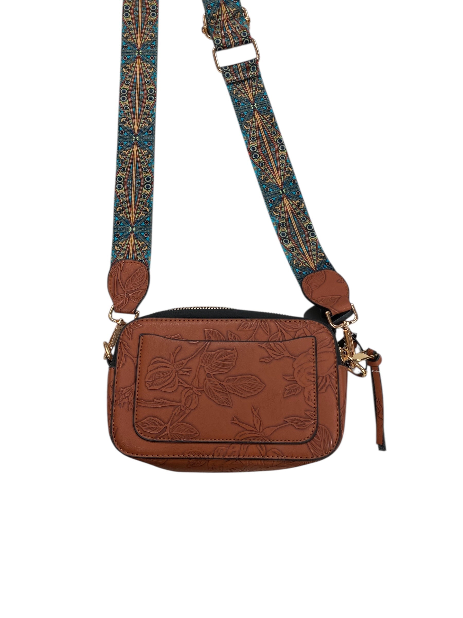 Handbag By Clothes Mentor In Brown, Size:Medium