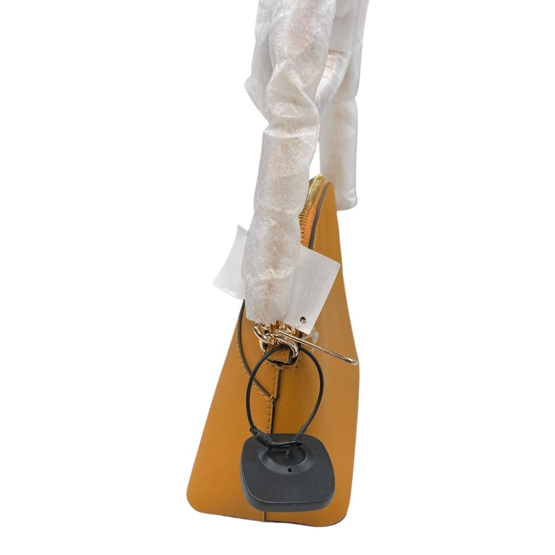 Handbag Designer By Michael Kors In Yellow, Size:Medium