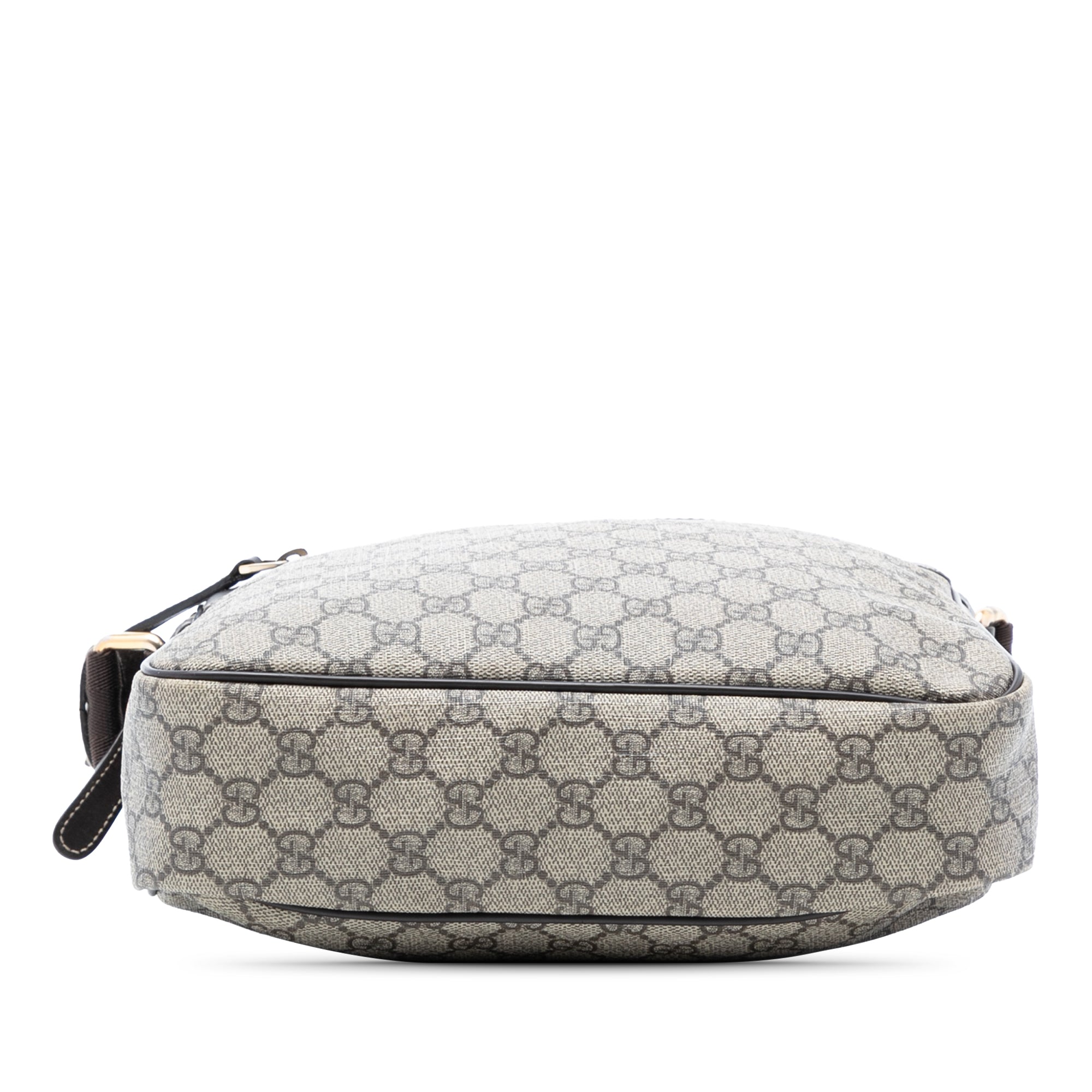 Front Zip Messenger GG Coated Canvas Medium