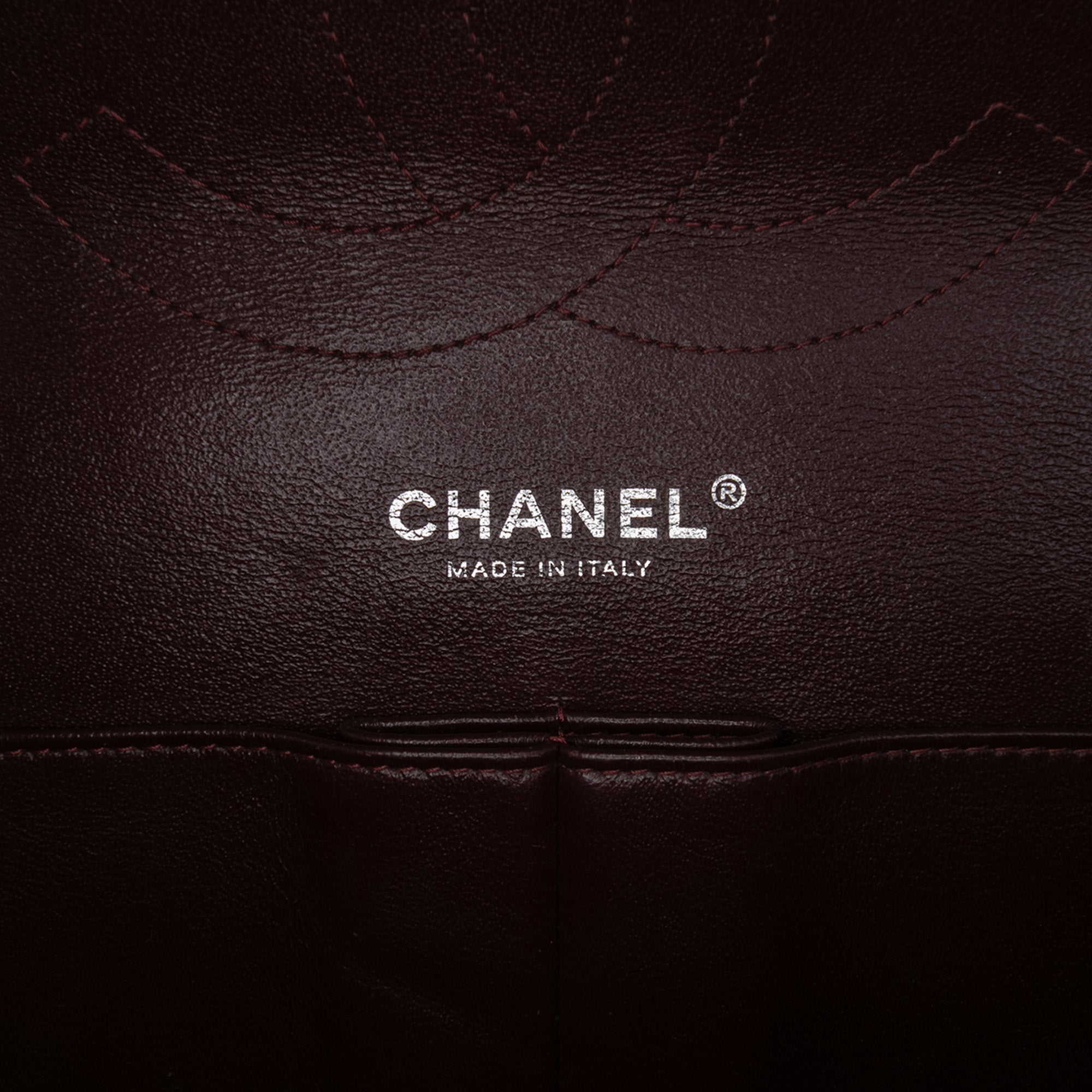 Classic Double Flap Bag Chevron Lambskin Jumbo
