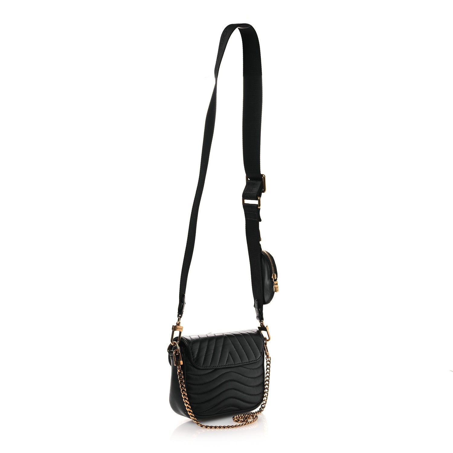 Calfskin New Wave Multi Pochette Black