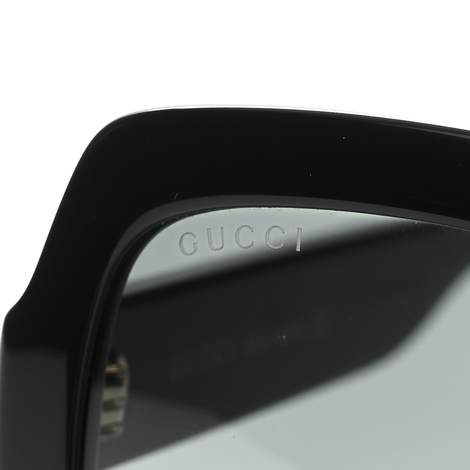 Acetate Square Frame Sunglasses GG0036S Black