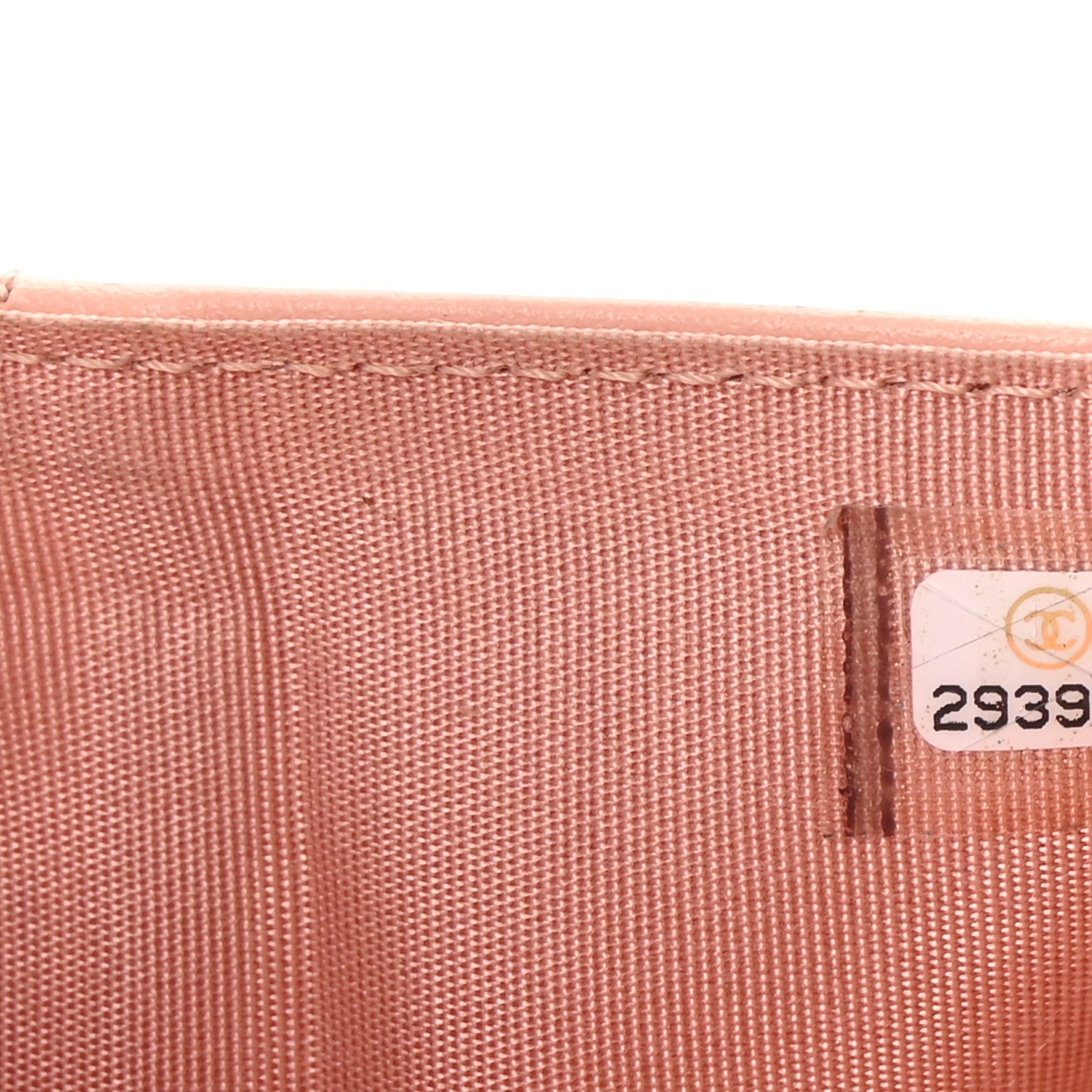 Goatskin Quilted Chanel 19 Small Flap Wallet Pink