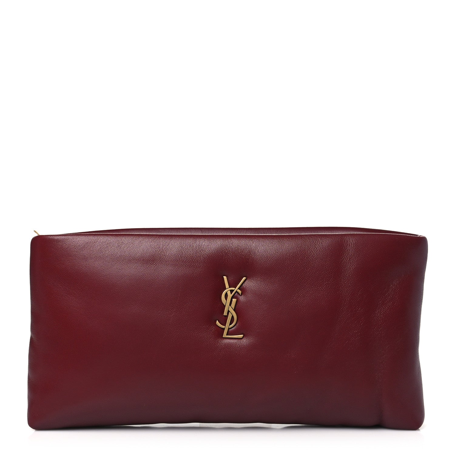 Lambskin Long Calypso Pouch Rouge Merlot